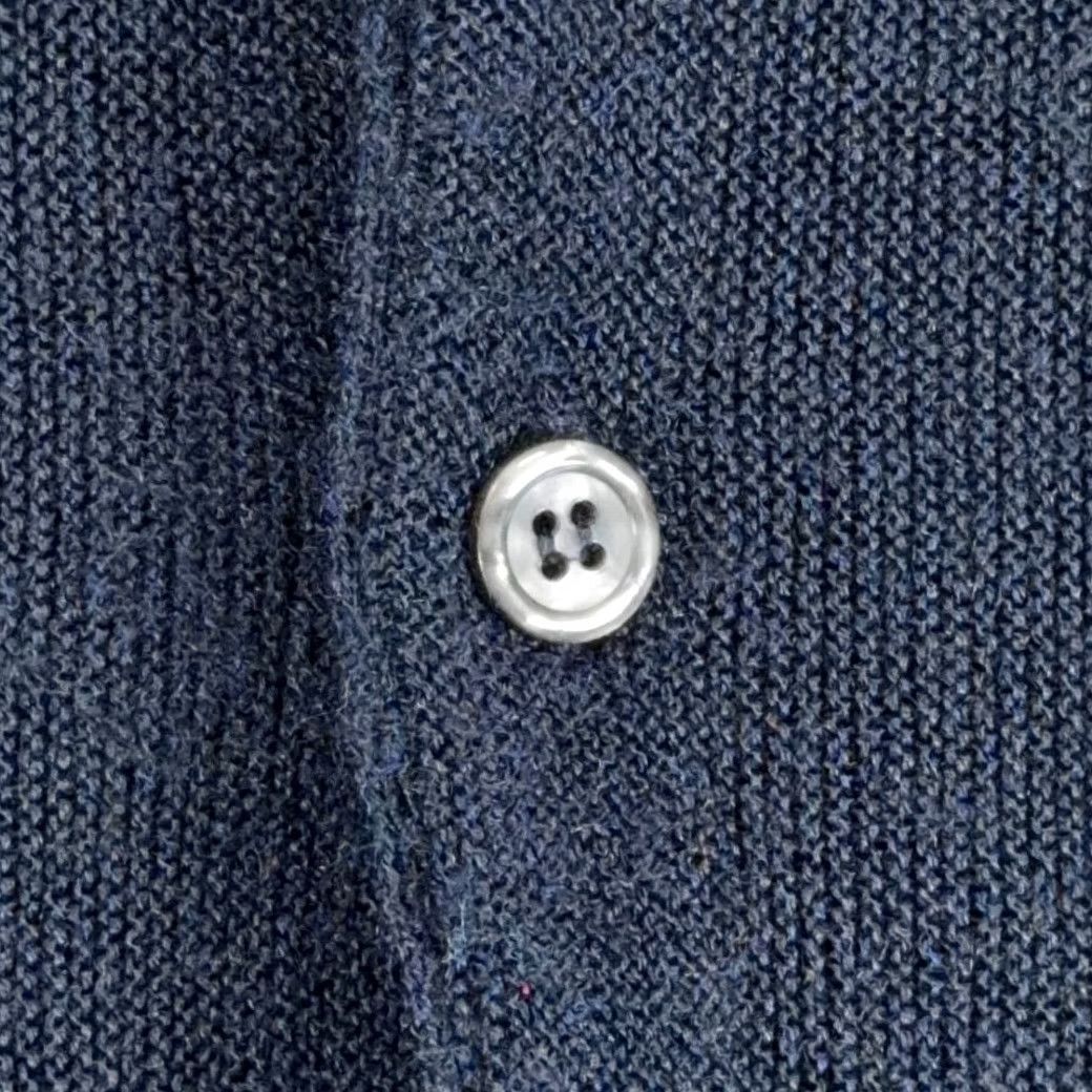 Vintage VINTAGE JC Penney Sweater Cardigan Blue Adult LARGE Fox USA Acrylic Cobain 70s Mens Size US M / EU 48-50 / 2 - 6 Thumbnail