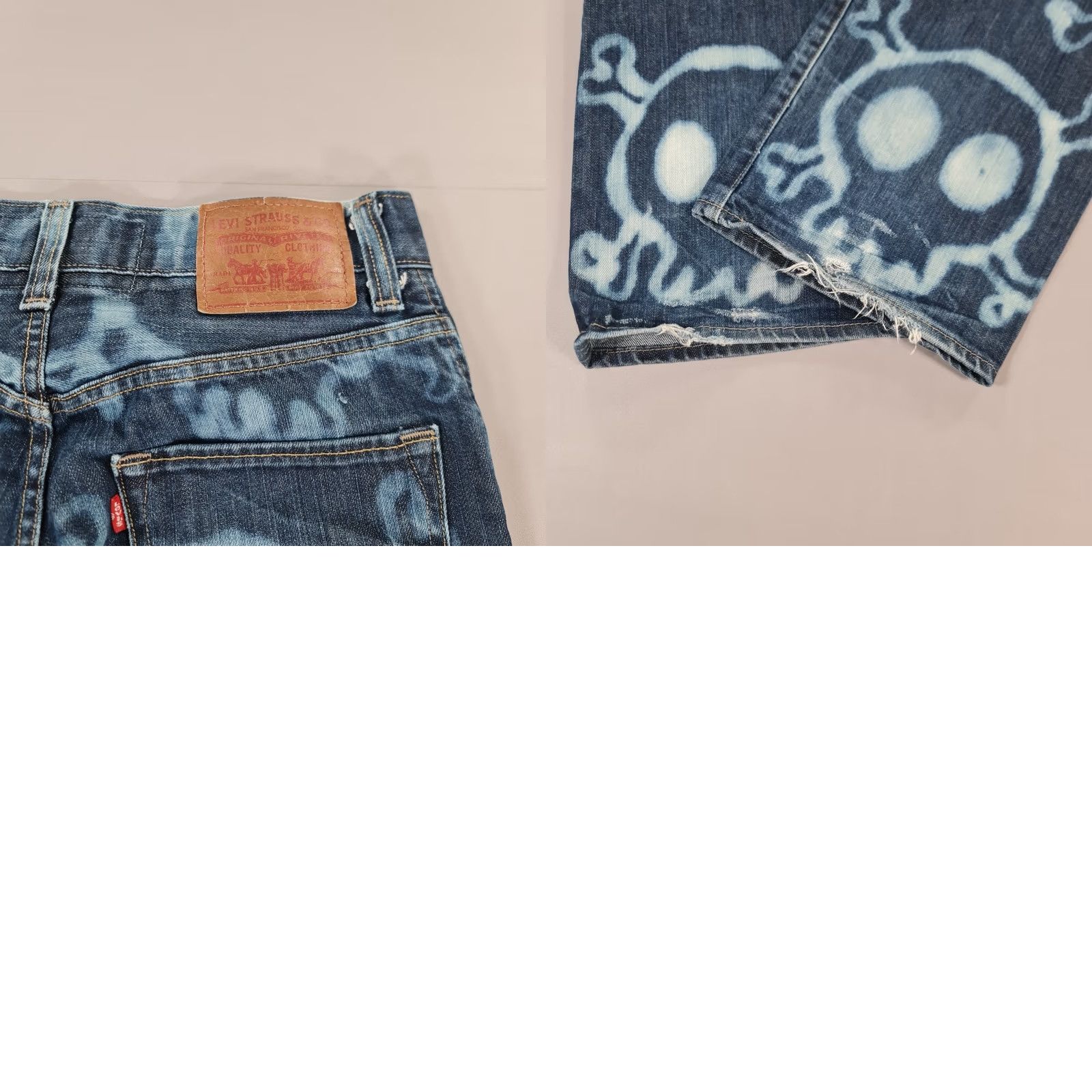 Levi's Levi's 559 Jeans Blue W30 L31 Relaxed Straight Skull Denim Mens Jeans Size US 30 / EU 46 - 8 Thumbnail