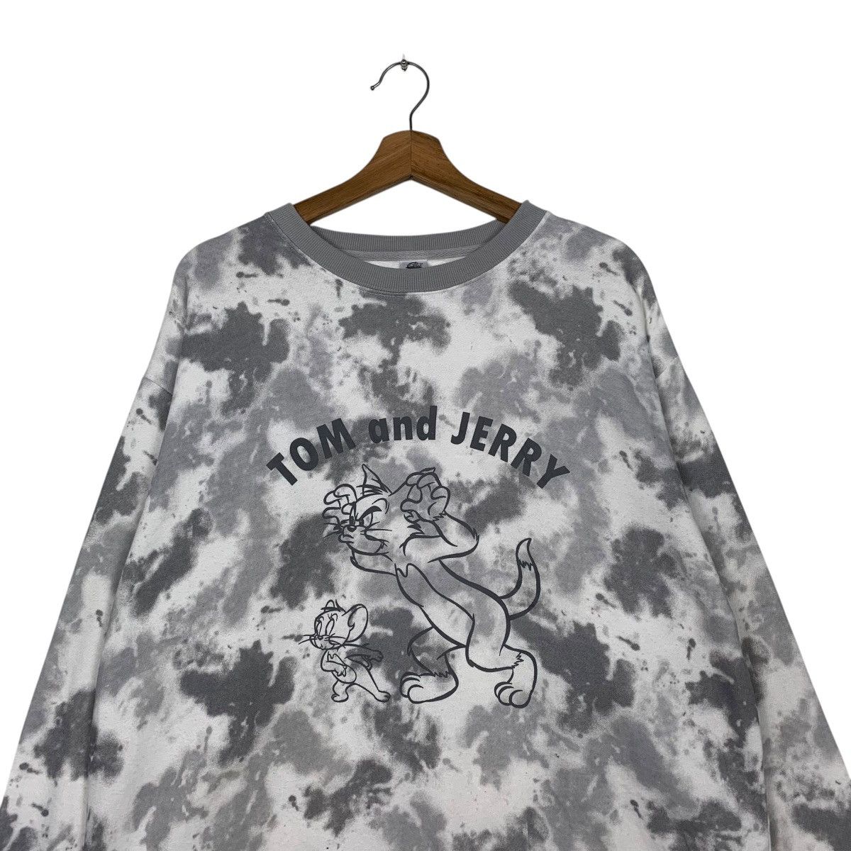 Japanese Brand Tom And Jerry Tie Dye Crewneck Sweatshirt Size US L / EU 52-54 / 3 - 2 Thumbnail