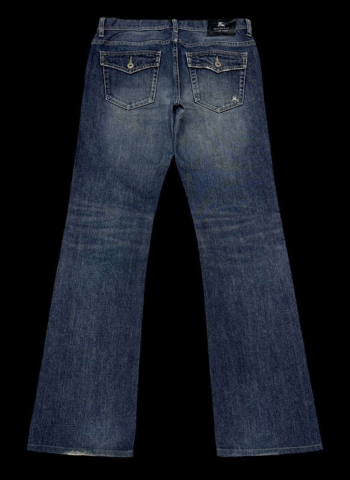 Burberry VINTAGE BURBERRY BOOTCUT FLARED DENIM JEANS Size US 32 / EU 48 - 2 Thumbnail