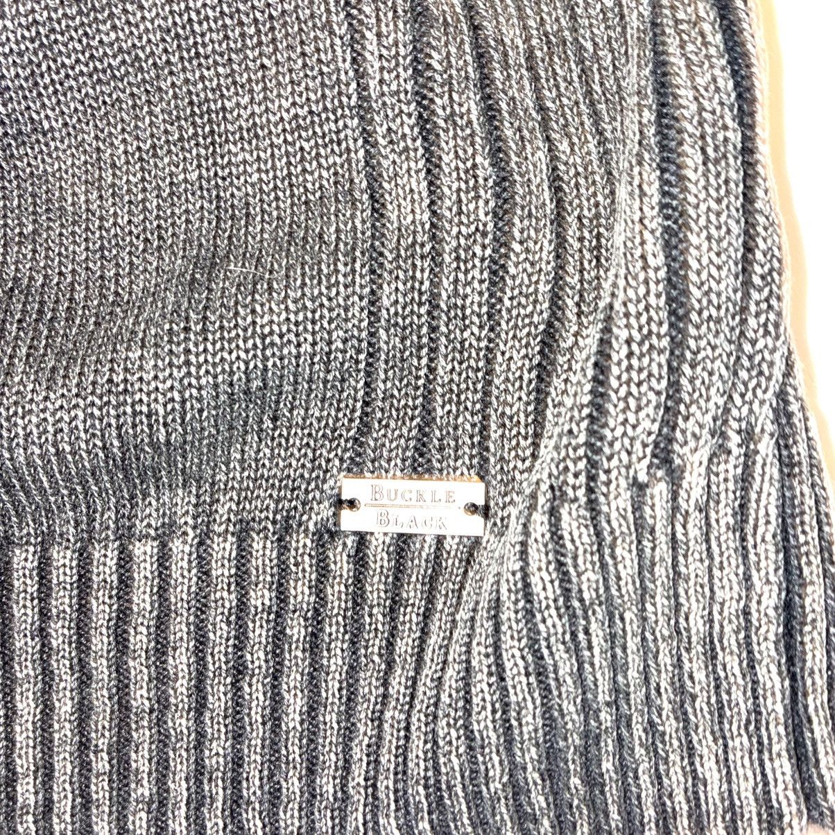 Buckle Black Buckle Black Label Distressed Full-Zip Sweater Size US L / EU 52-54 / 3 - 2 Thumbnail