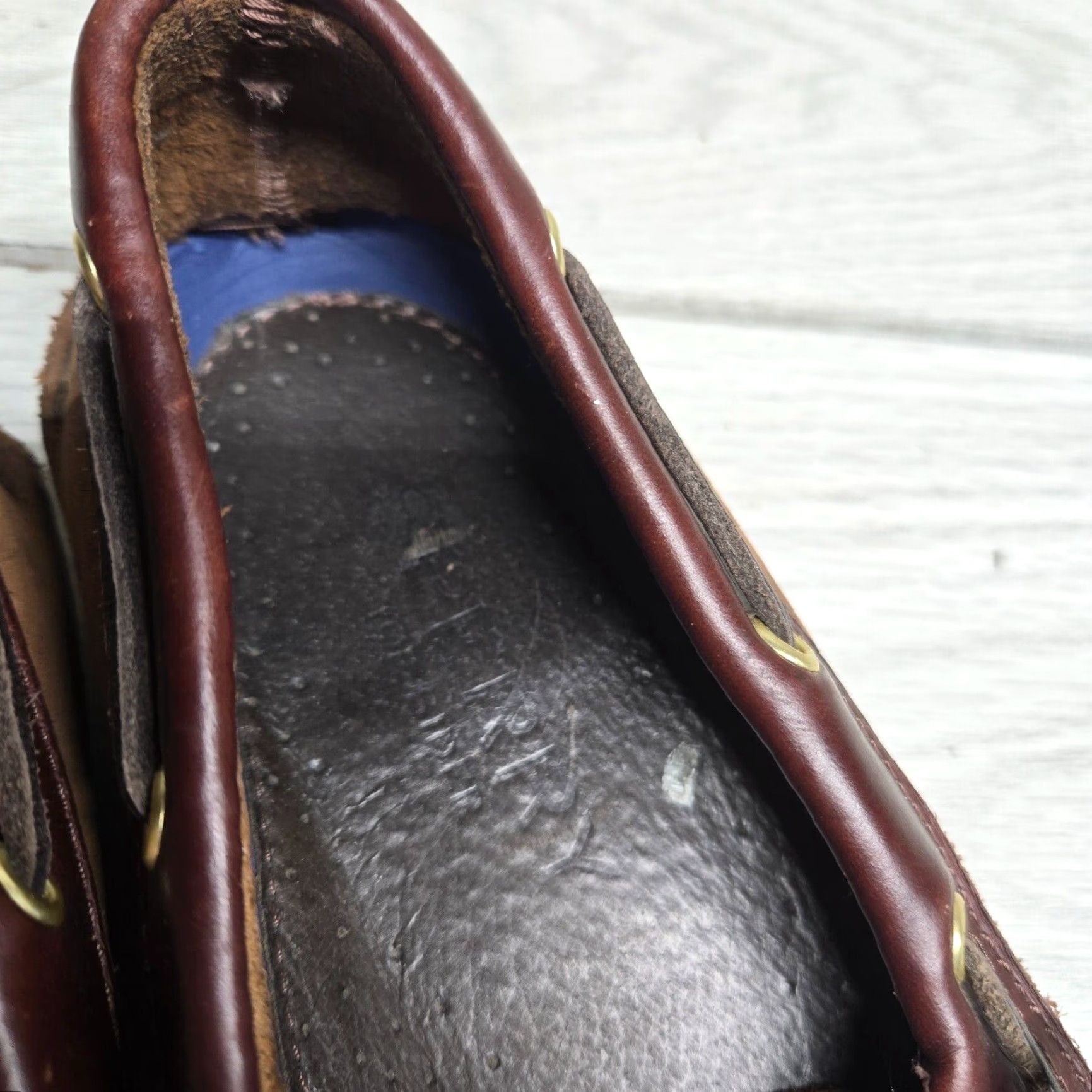 Sperry Sperry Top-Sider Brown Leather Boat Shoes Adult Men's Size 11M Lace Up Casual Size US L / EU 52-54 / 3 - 7 Thumbnail