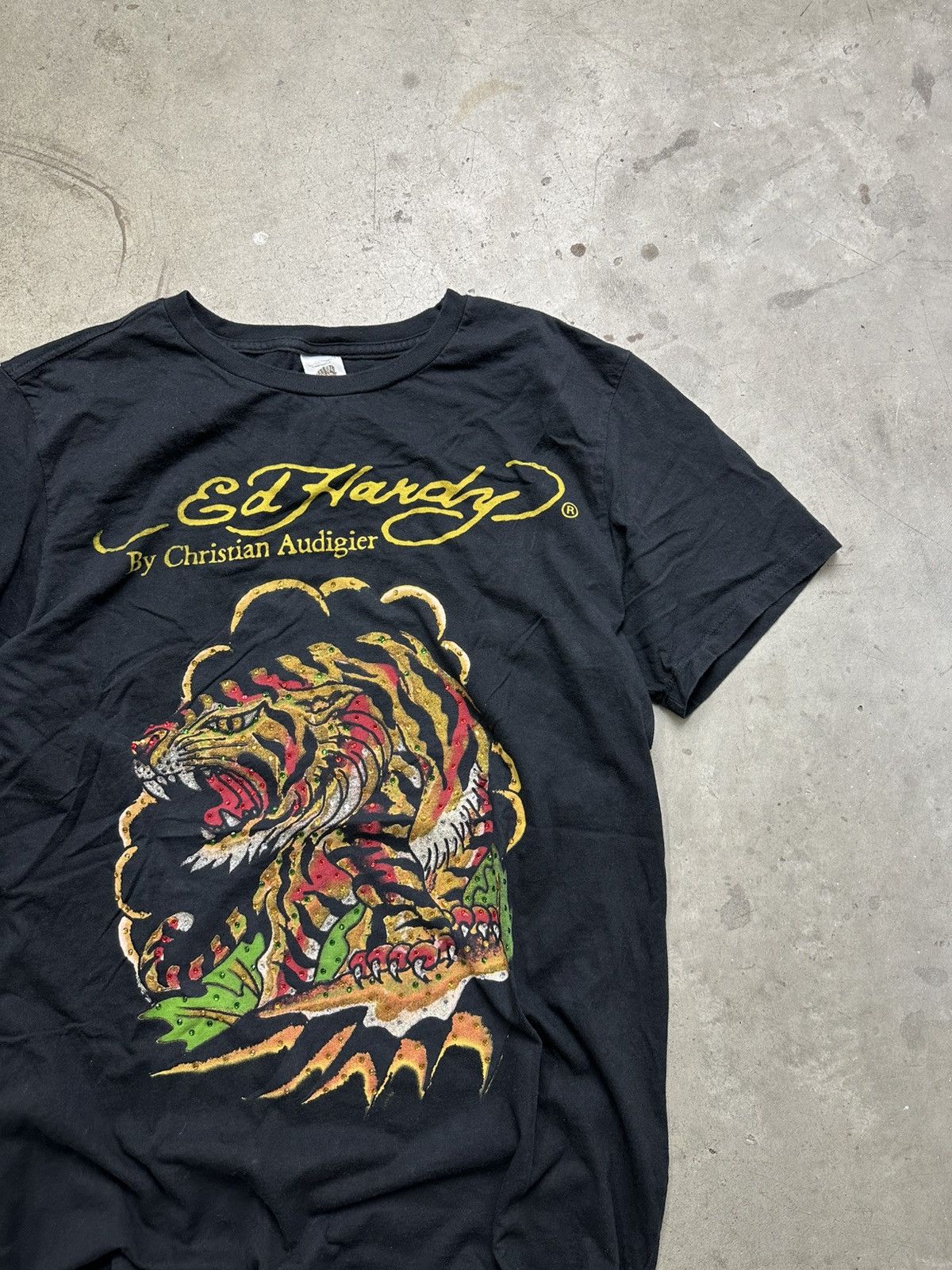 Ed Hardy Ed Hardy Tiger Tee Medium Size US M / EU 48-50 / 2 - 2 Thumbnail