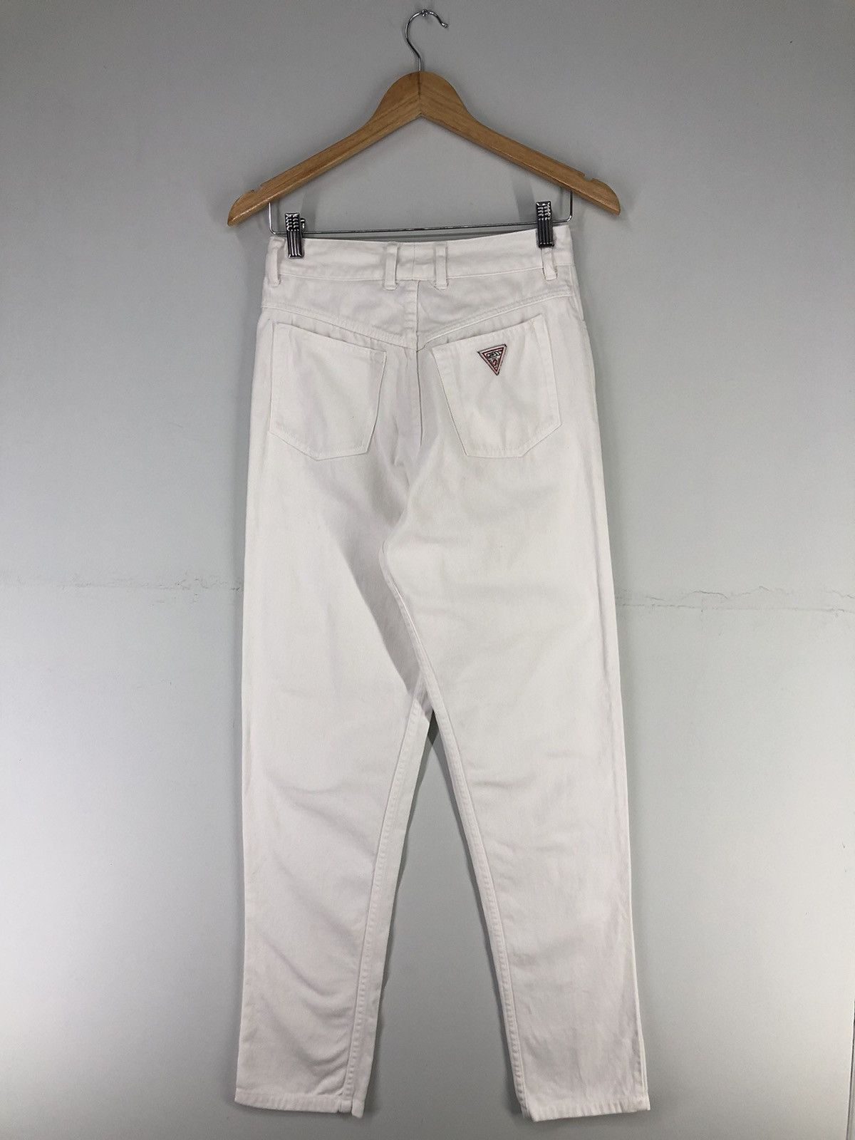 Guess Vintage Guess Georges Marciano White Jeans Size 25" / US 0 / IT 36 - 2 Thumbnail