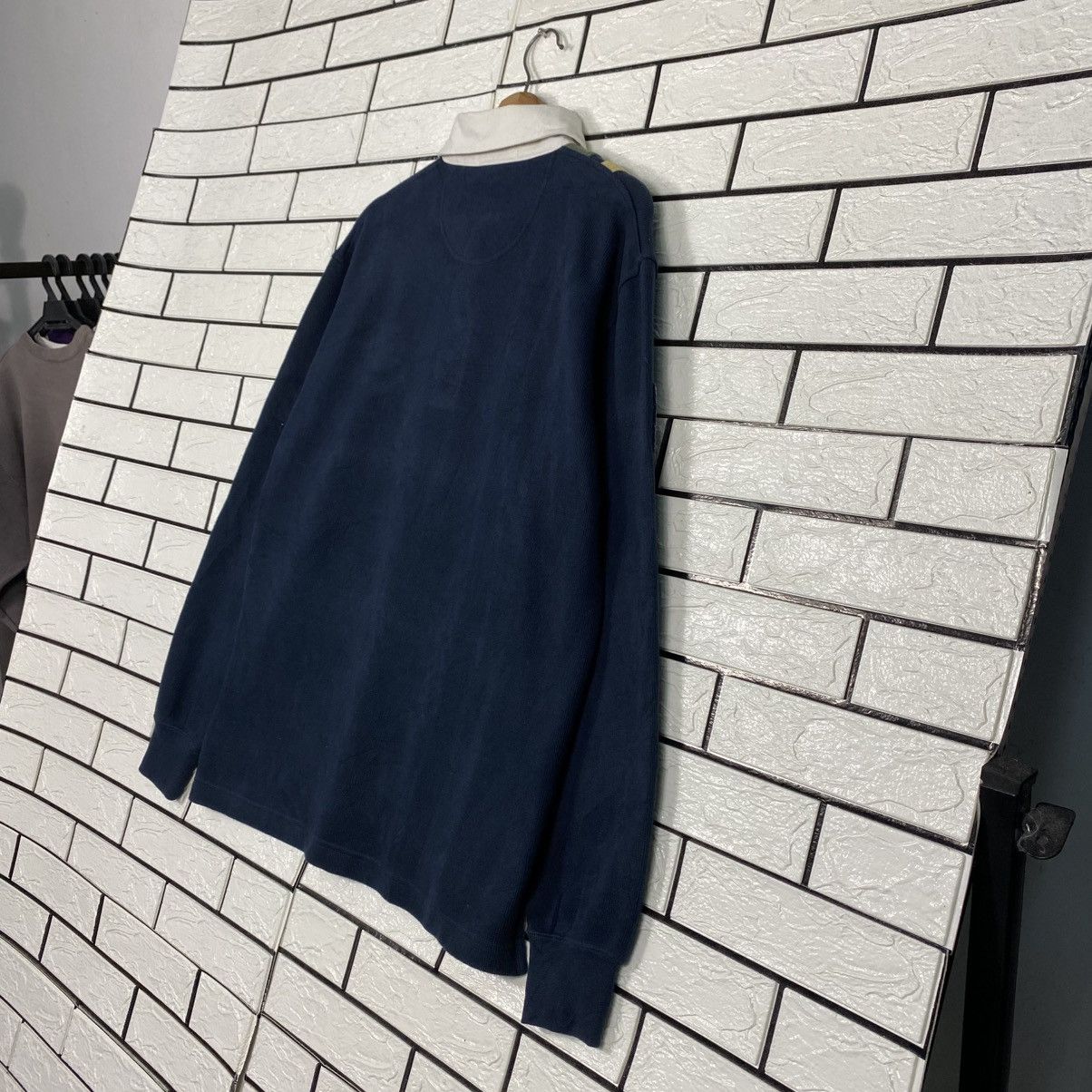 Japanese Brand Vintage Rugby Collar Long Sleeve Mc Gregor Issey Miyake Size US L / EU 52-54 / 3 - 12 Thumbnail
