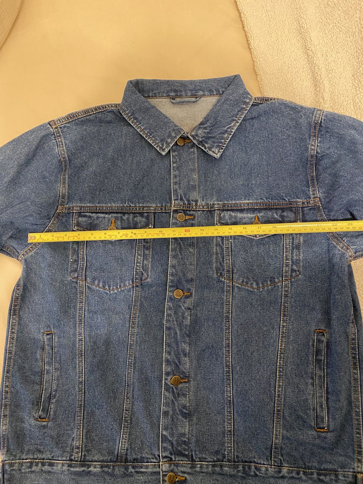Kim Krueger kim krueger denim jacket size XL Size US XL / EU 56 / 4 - 5 Thumbnail