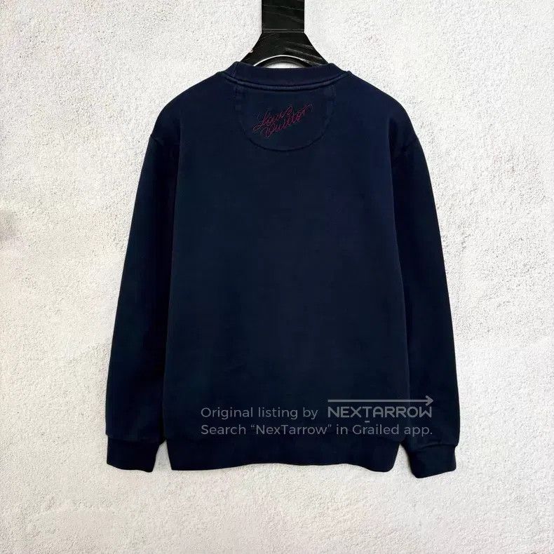 Louis Vuitton Louis Vuitton SS25 Blue Ribbon Patch Embroidered logo Crew Size US M / EU 48-50 / 2 - 2 Thumbnail