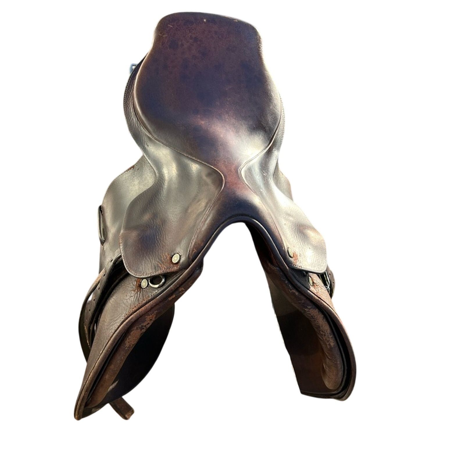 Other 16.5" Crosby Olympic Works English Hunter/Jumper Saddle 90’s Size ONE SIZE - 11 Thumbnail