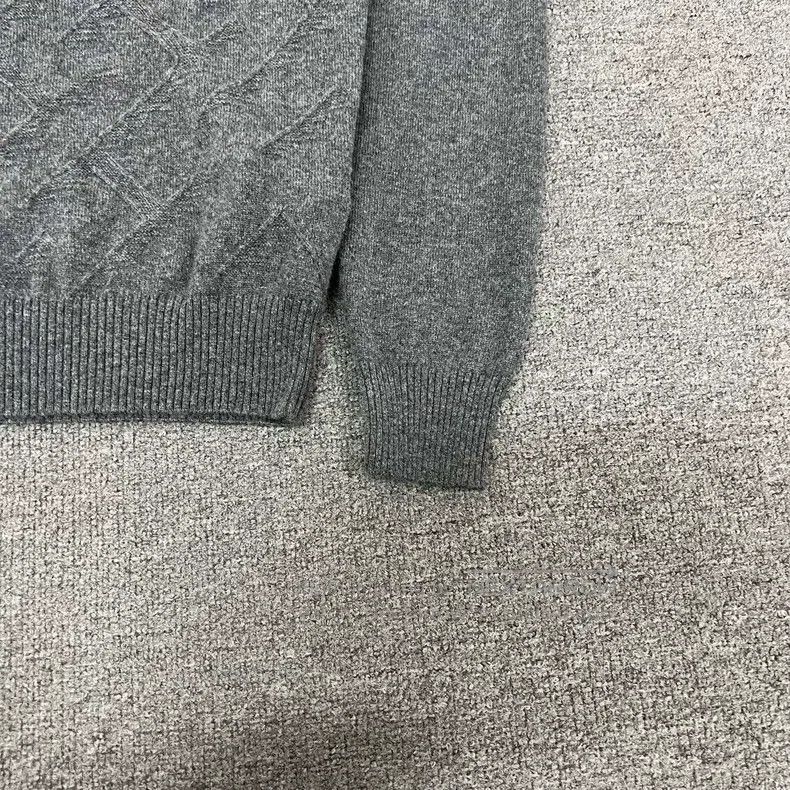 Hermes Hermes FW23 Cashmere Grey Crewneck Knit Sweater Size US XS / EU 42 / 0 - 6 Thumbnail