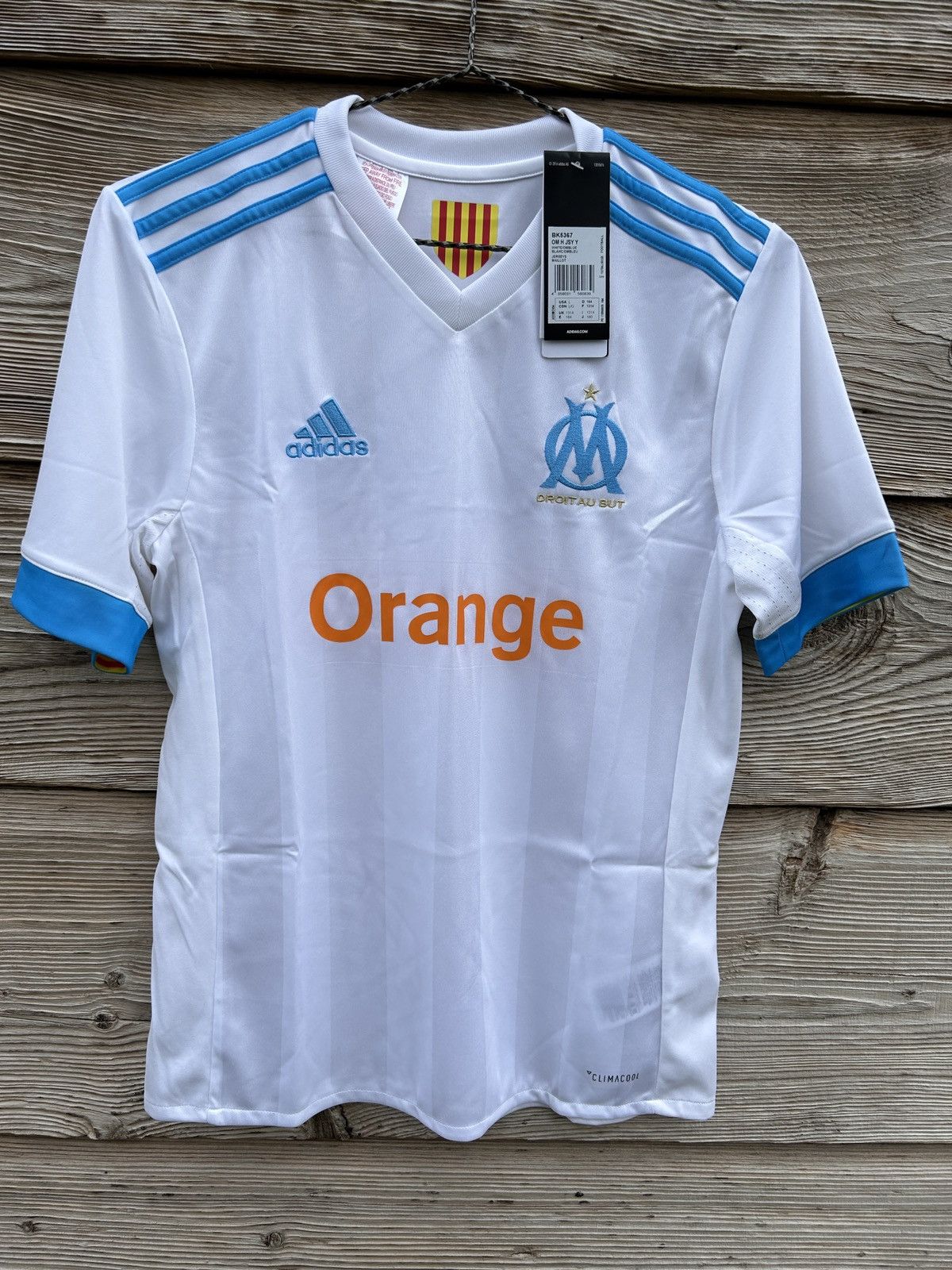 Adidas BNWT Adidas Olympique Marseille 2017/18 Home Kit Jersey Size US XS / EU 42 / 0 - 1 Thumbnail