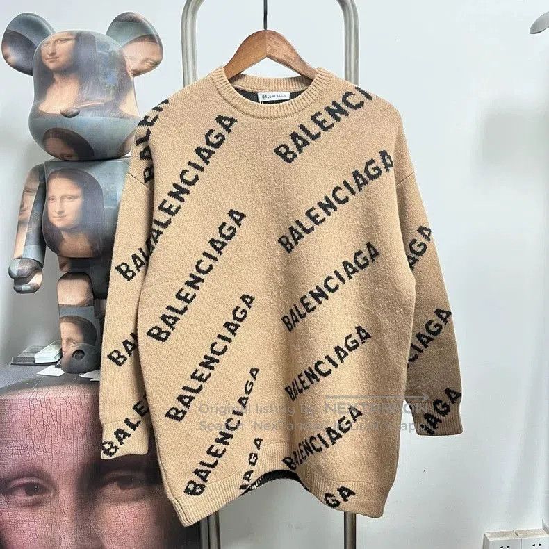 Balenciaga Balenciaga Logo Print Sweater M0741. Size US XS / EU 42 / 0 - 1 Thumbnail