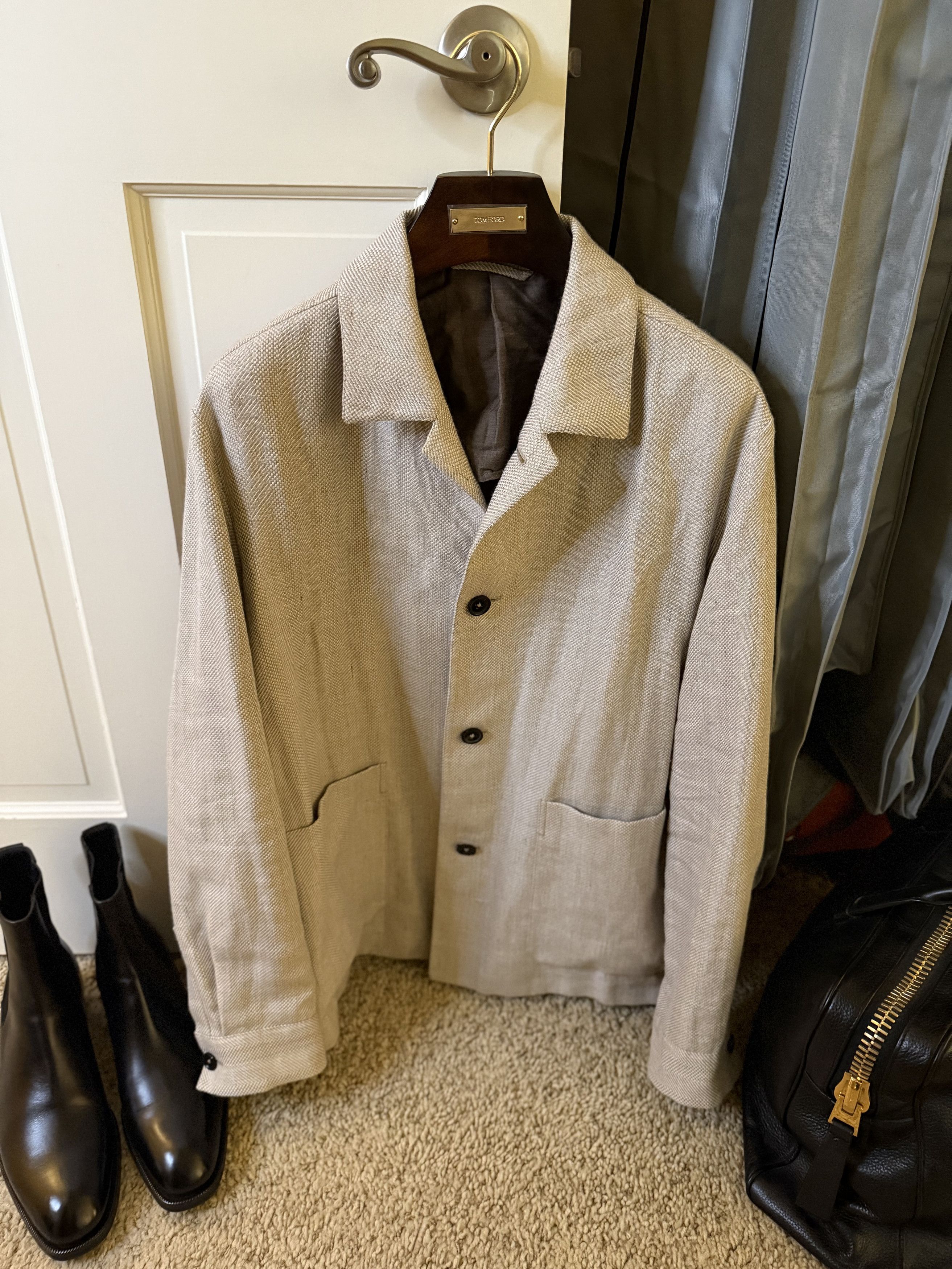 Ermenegildo Zegna Best Dressed $4,900 w/tax Rare ZEGNA Elevated Chore Jacket Size US L / EU 52-54 / 3 - 18 Thumbnail
