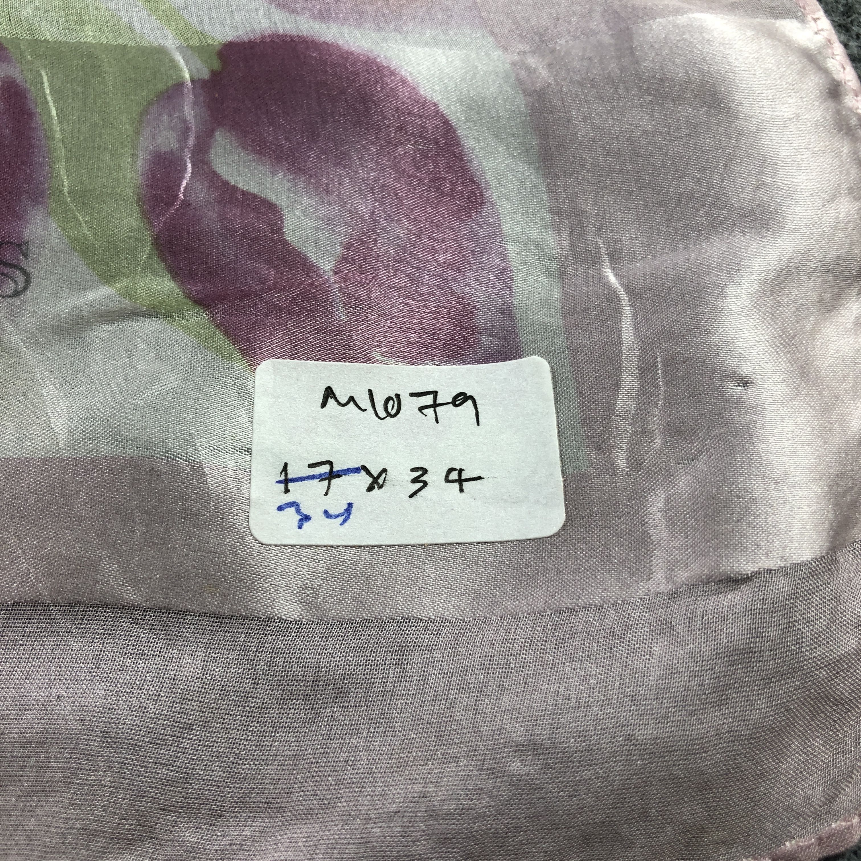 Hardy Amies Hardy Amies Floral Silk Scarf M1079 Size ONE SIZE - 11 Thumbnail