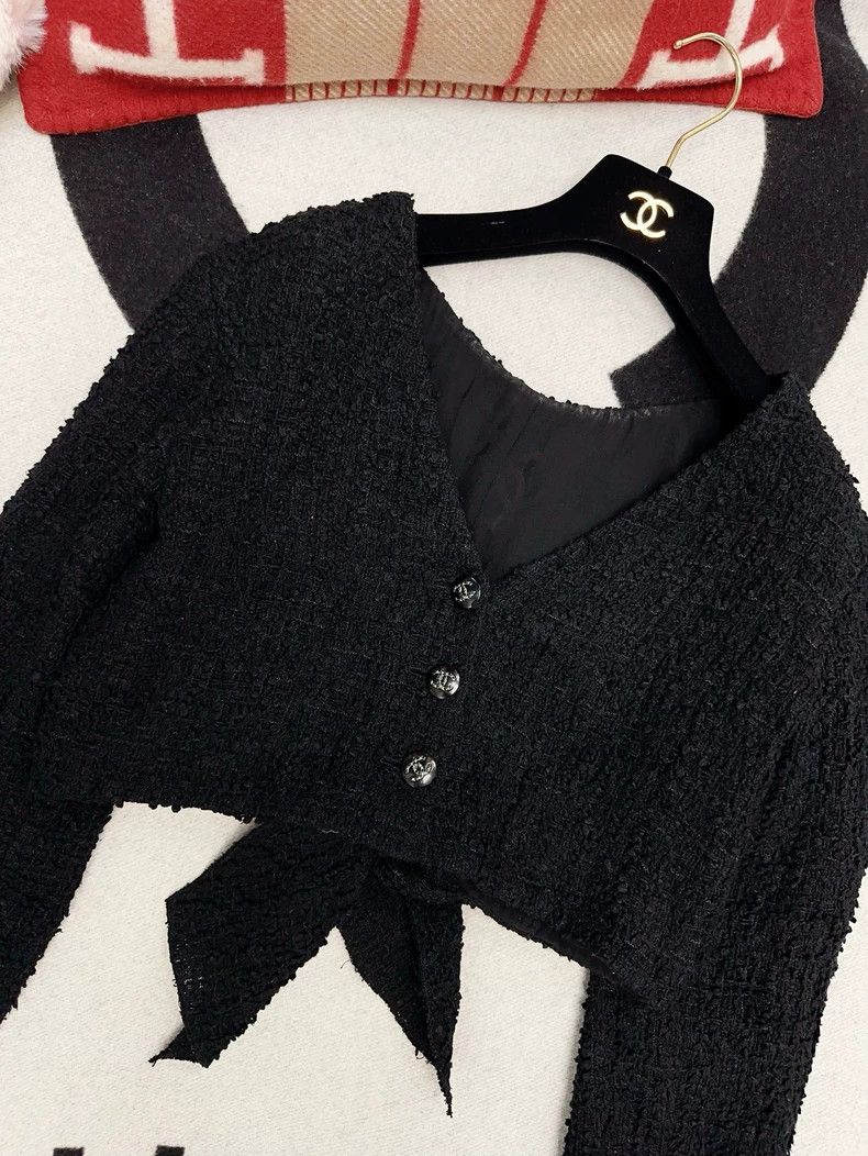 Chanel Chanel 21C black braided jacket Size XS / US 0-2 / IT 36-38 - 5 Thumbnail