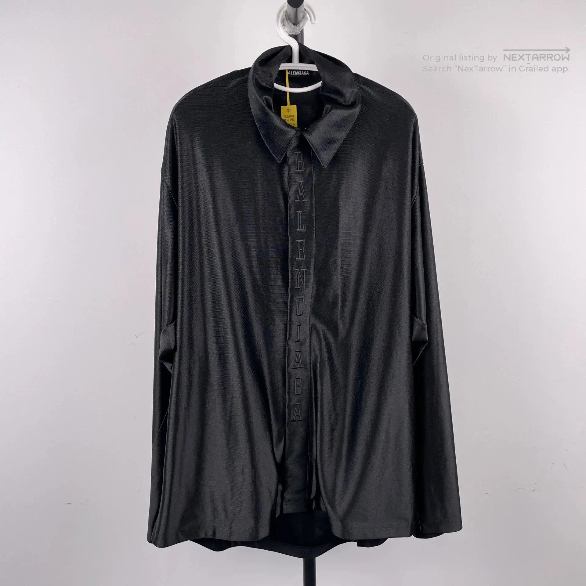 Balenciaga Balenciaga black shirt Size US XXS / EU 40 - 1 Thumbnail
