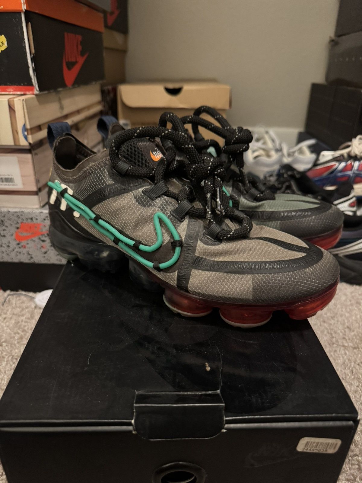 Cactus Plant Flea Market × Nike Nike x CPFM Vapor Max Size 9.5 Very Clean Size US 9.5 / EU 42-43 - 4 Thumbnail