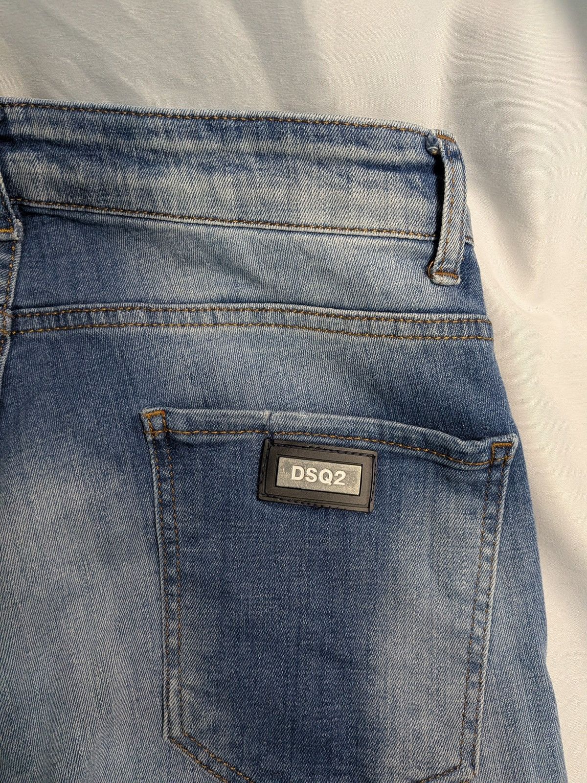 Dsquared2 Dsquared2 Slim Distressed Jeans Fits W32 L32 Denim Size US 32 / EU 48 - 22 Thumbnail