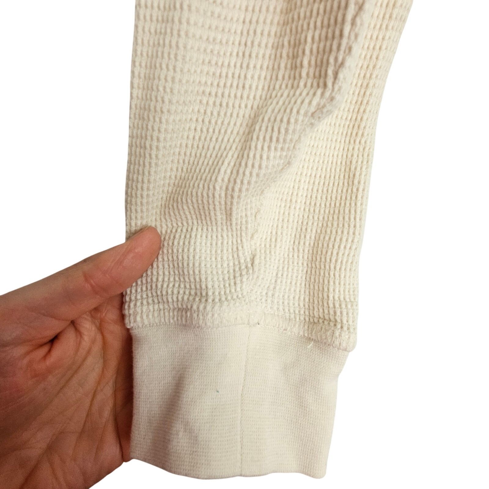 Everlane Everlane Womens Organic Cotton Thermal Turtleneck Size M Size M / US 6-8 / IT 42-44 - 4 Thumbnail