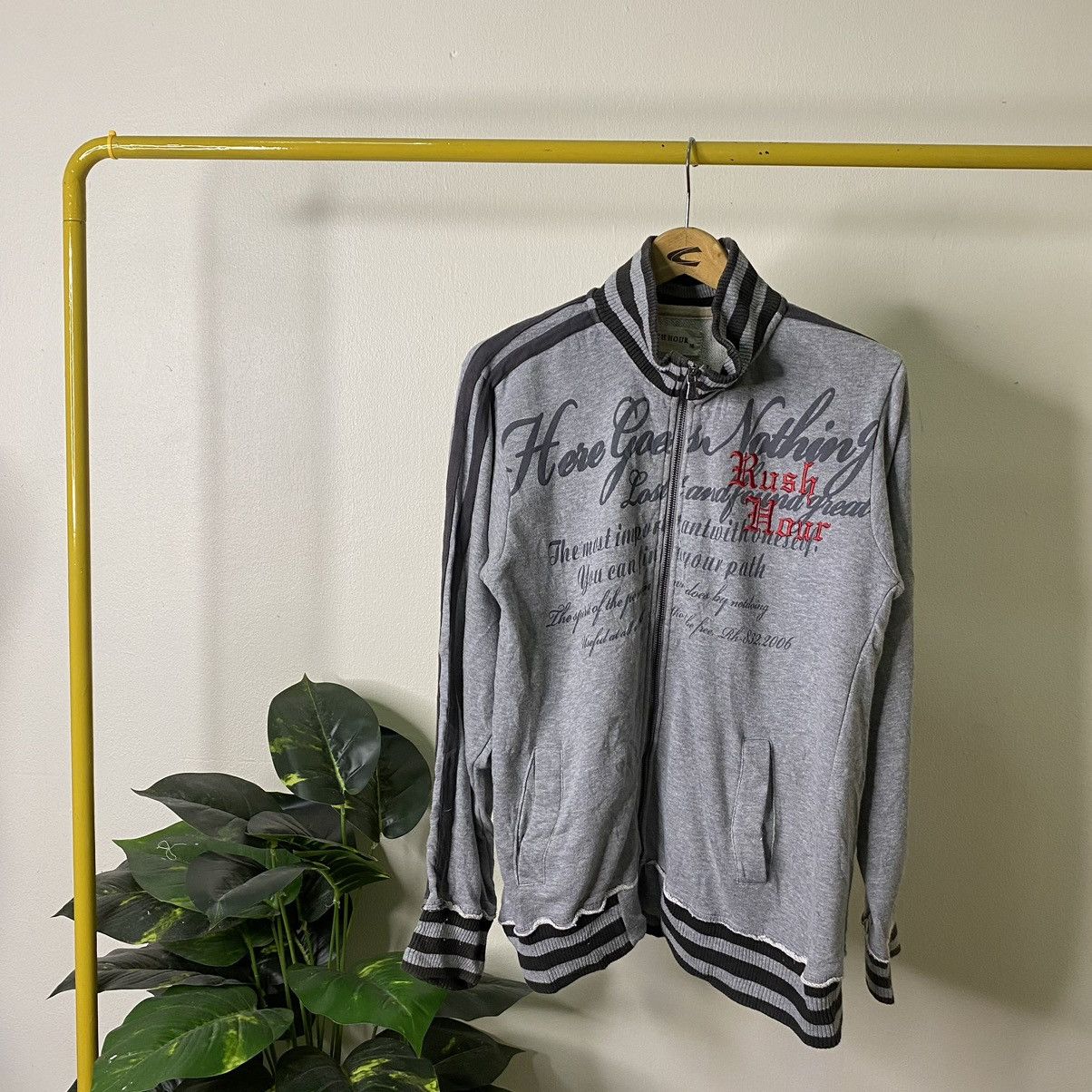 If Six Was Nine × Japanese Brand × Seditionaries Rush Hour Seditionaries Poem Zip Up Jacket Size US S / EU 44-46 / 1 - 1 Thumbnail