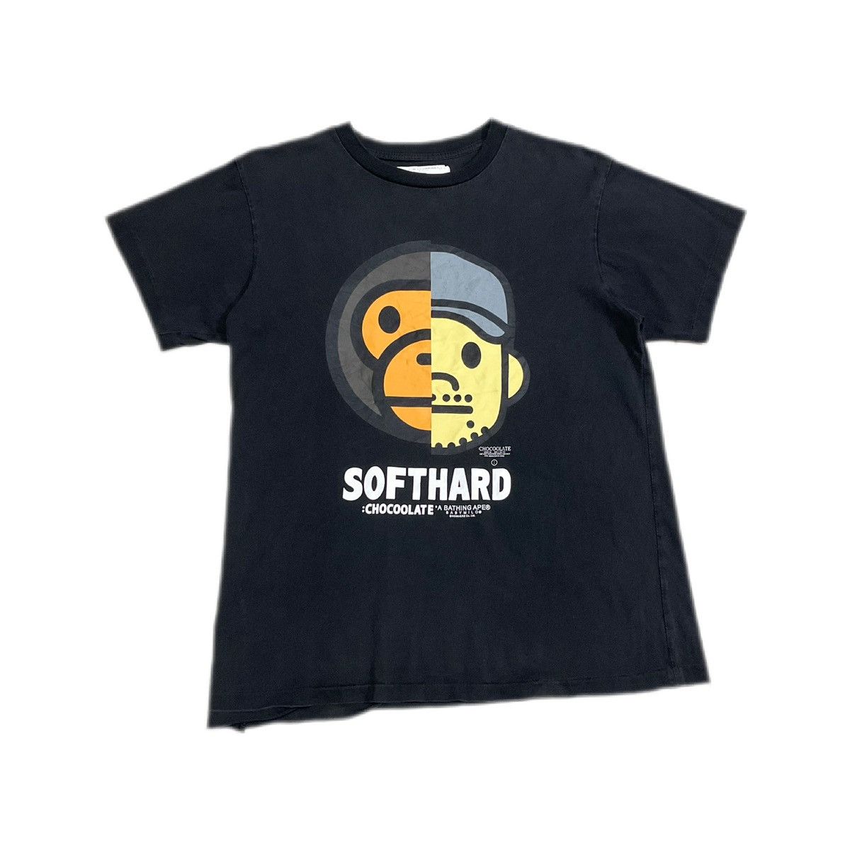 Bape × Japanese Brand 🔥 Chocolate x Baby Milo Shirt Single Stitch Size US M / EU 48-50 / 2 - 2 Thumbnail