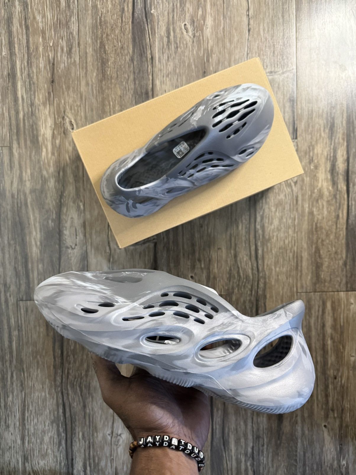 Yeezy Adidas Yeezy Foam Runner MX Granite Size 11 NWT Size US 11 / EU 44 - 1 Thumbnail