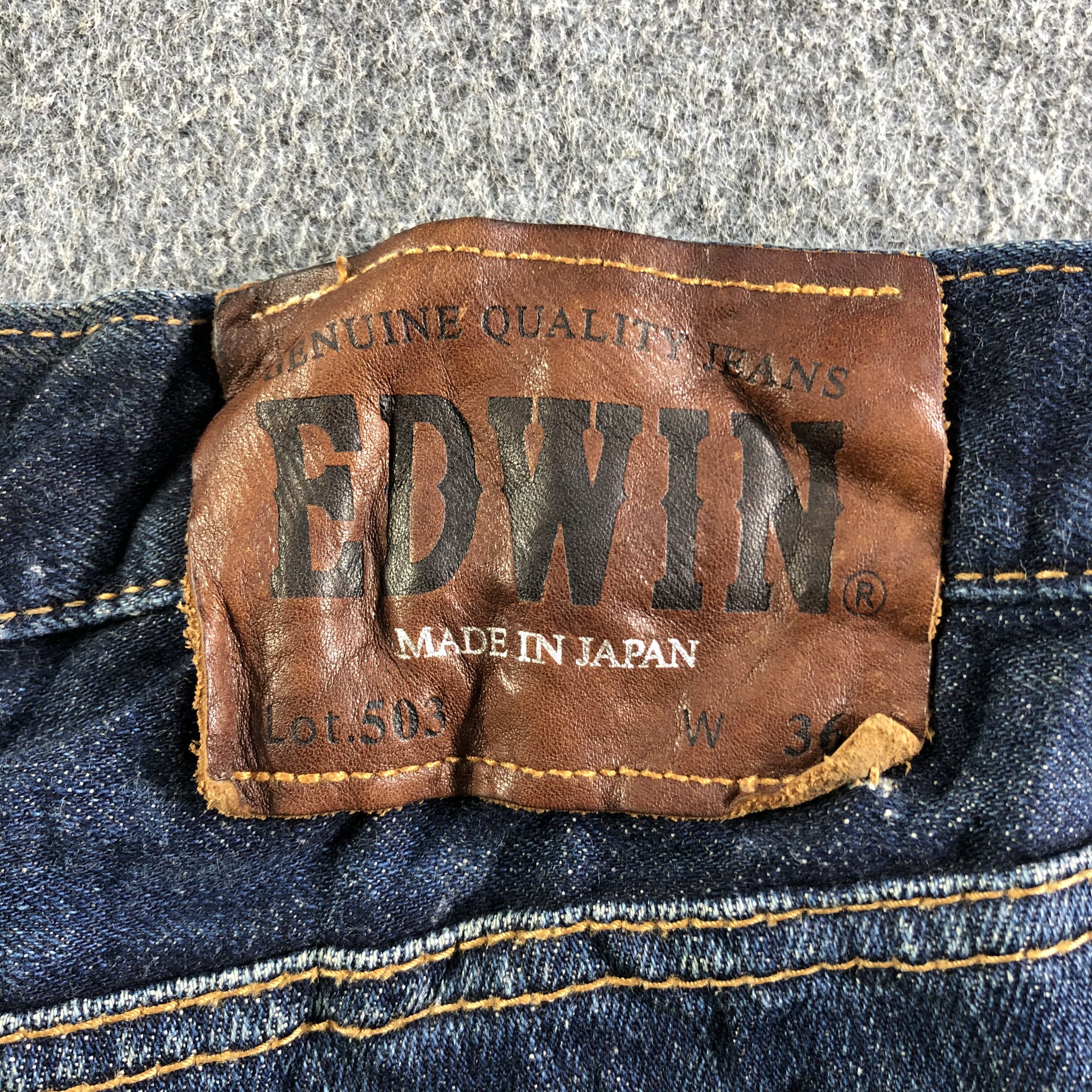 Edwin Vintage Blue Wash Edwin Jeans-J3550 Size US 38 / EU 54 - 5 Thumbnail