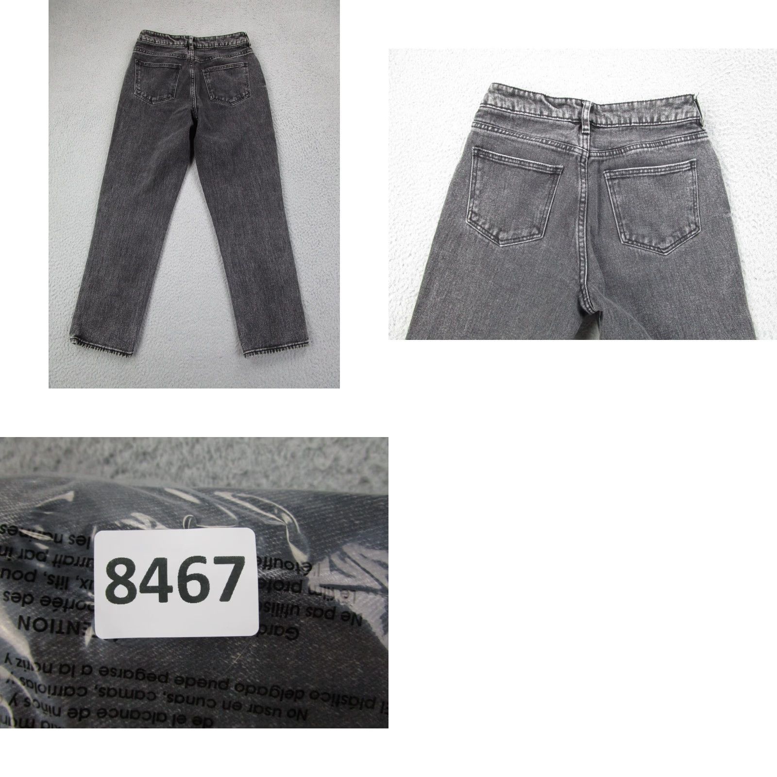 Pacsun Pacsun Jeans Womens 25 Black Faded High Rise Denim Pants Mom Skater Punk Vintage Jeans Size 42" / US 20 - 9 Thumbnail