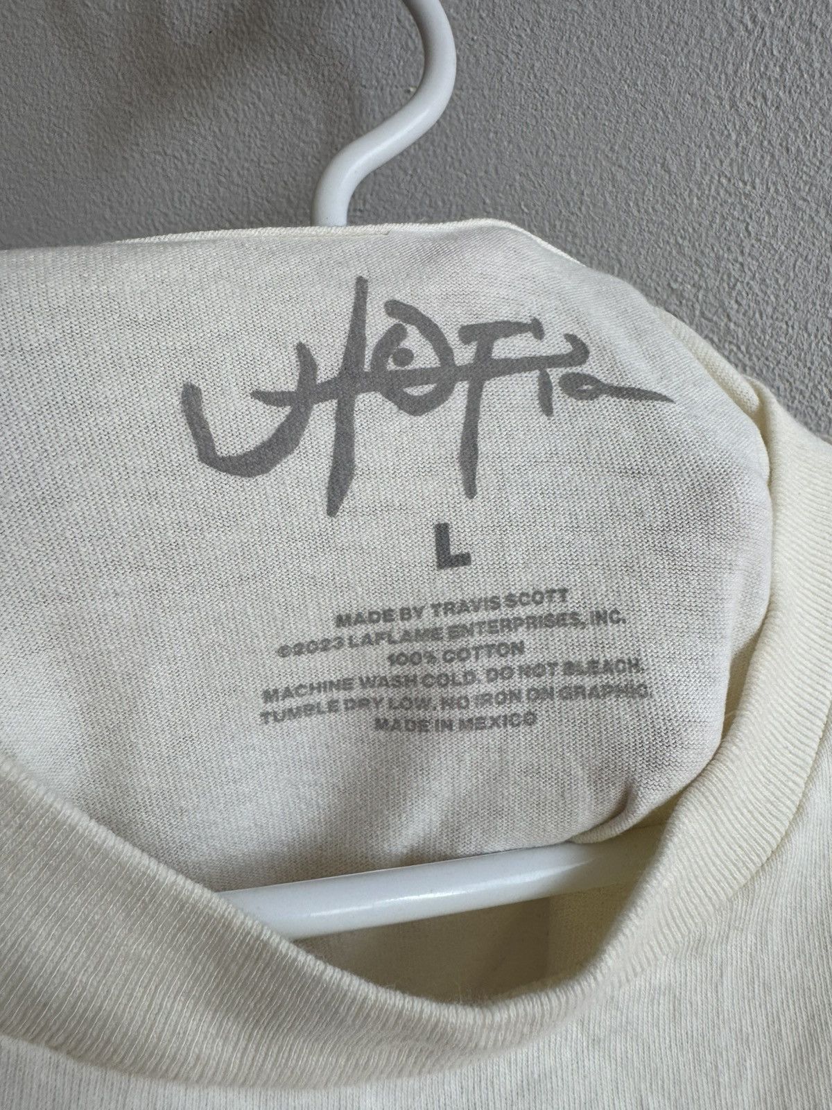 Travis Scott RARE Travis Scott Utopia St Michael Tee 1A White Cactus Jack Size US L / EU 52-54 / 3 - 11 Thumbnail