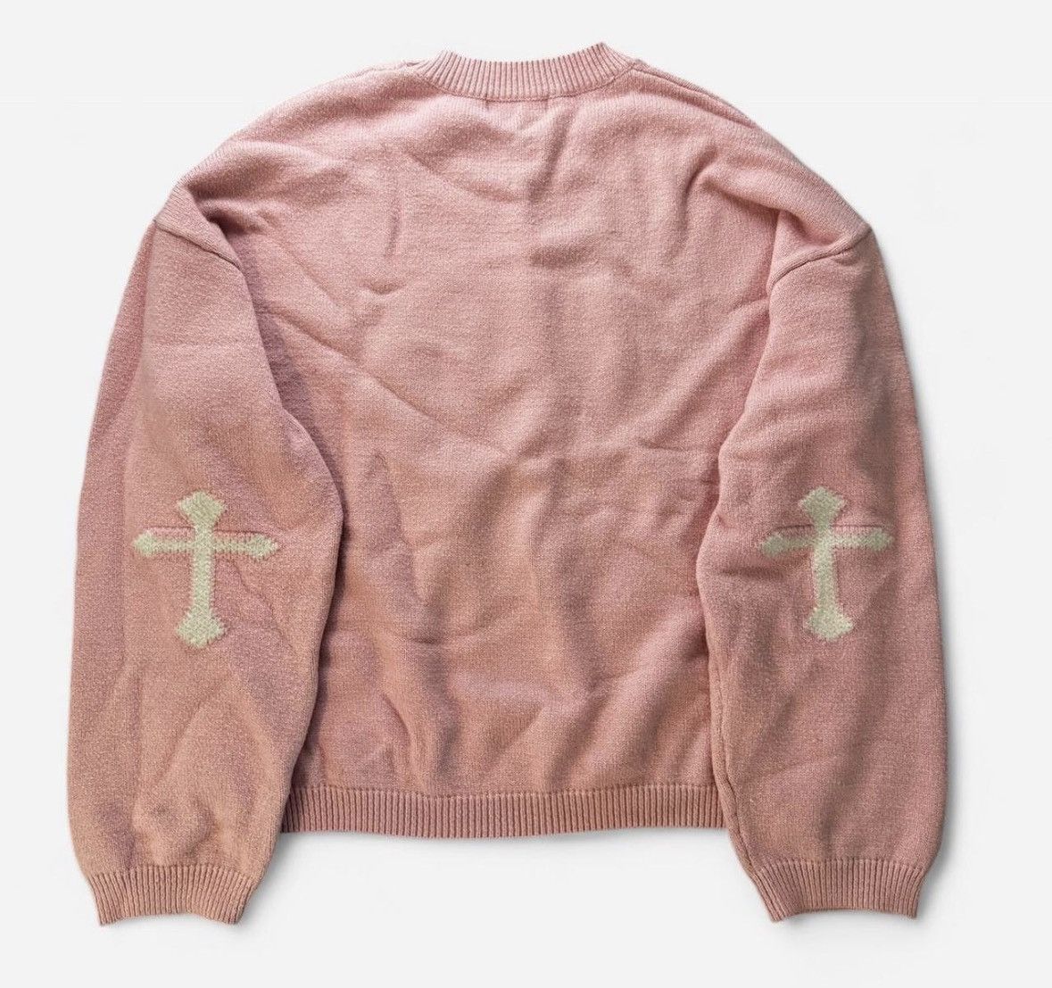 Other Heaven Can Wait pink skull knit 👼🏻 Size US M / EU 48-50 / 2 - 2 Thumbnail