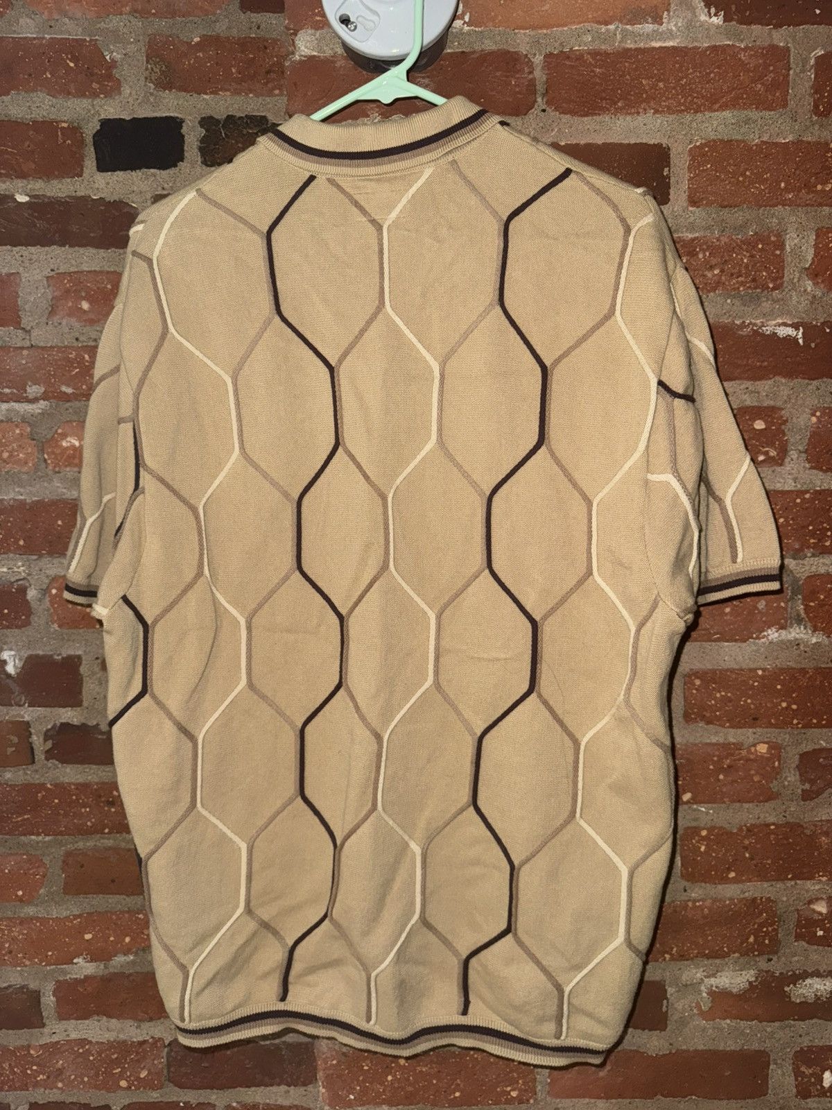 Supreme Supreme Knit Hex Polo Size US M / EU 48-50 / 2 - 4 Thumbnail