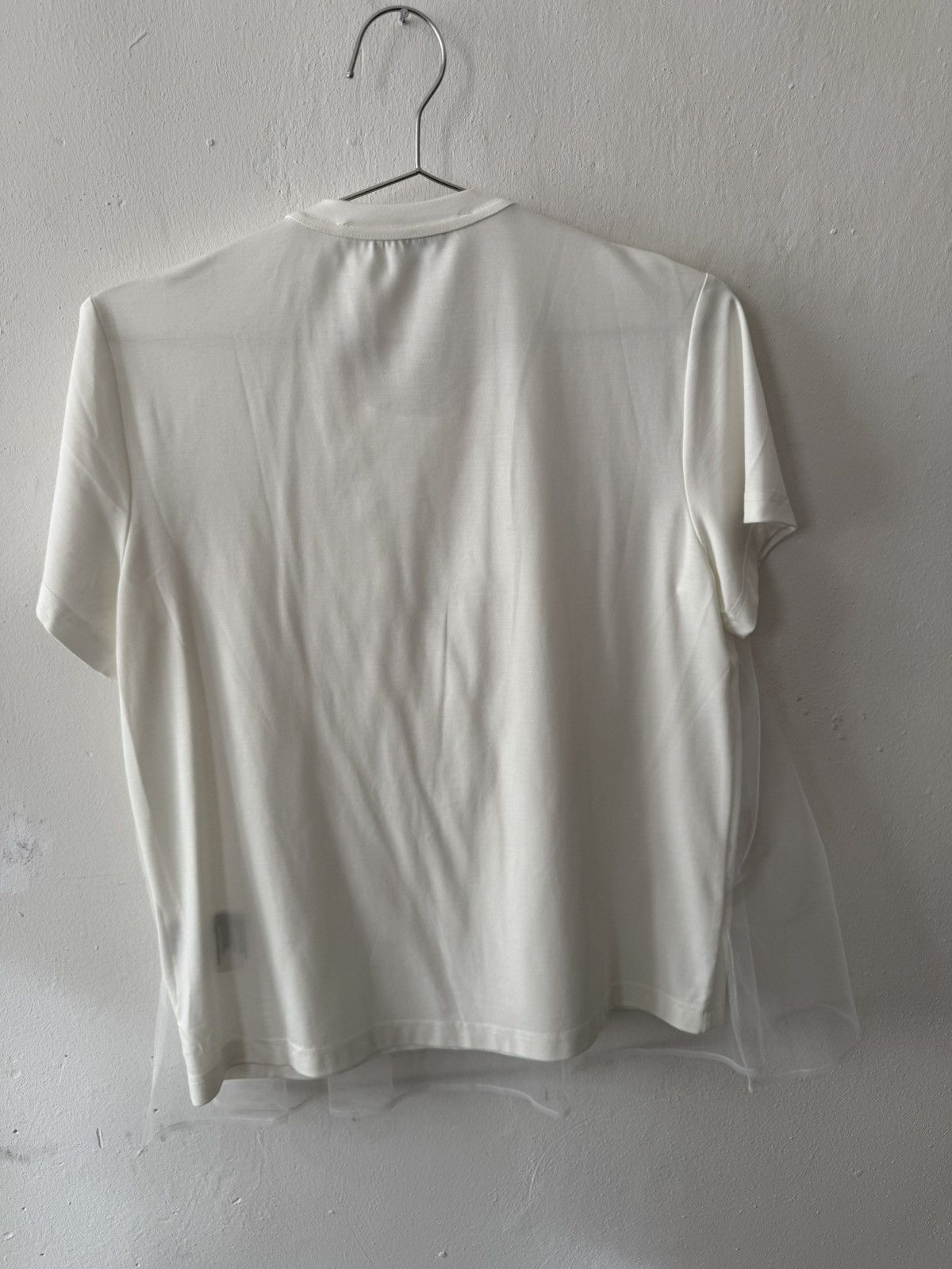 Noir Kei Ninomiya Comme des garcons noir ruffle lace mesh shirt buckle Size L / US 10 / IT 46 - 5 Thumbnail