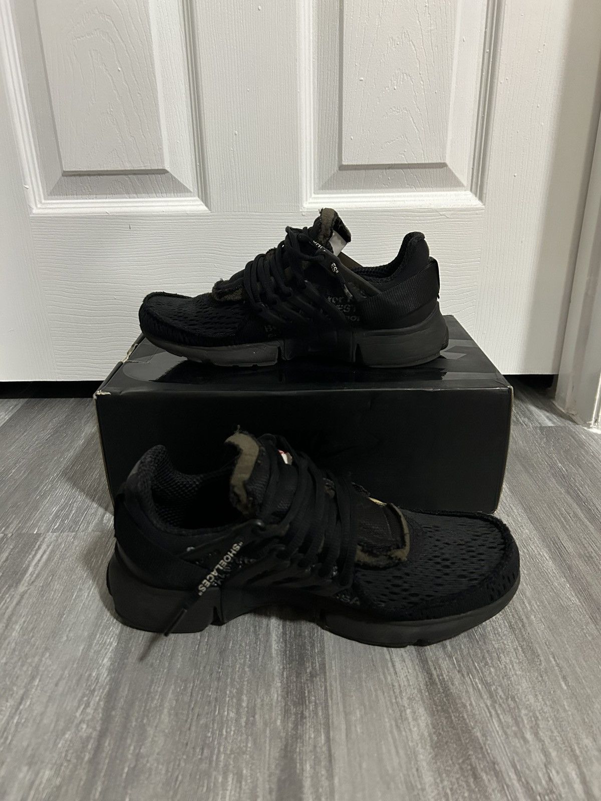 Off-White Off White Presto Black Size 8 Size US 8 / EU 41 - 2 Thumbnail