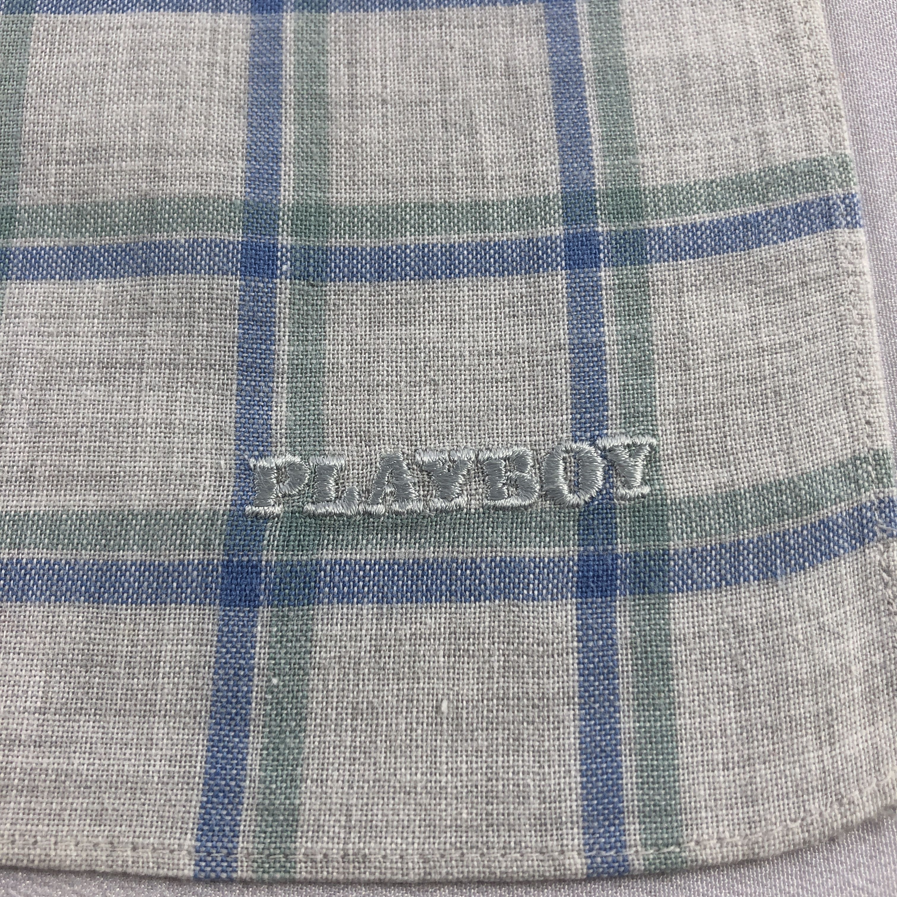 Playboy × Vintage Playboy Handkerchief Neckerchief Bandana H2572 Size ONE SIZE - 3 Thumbnail