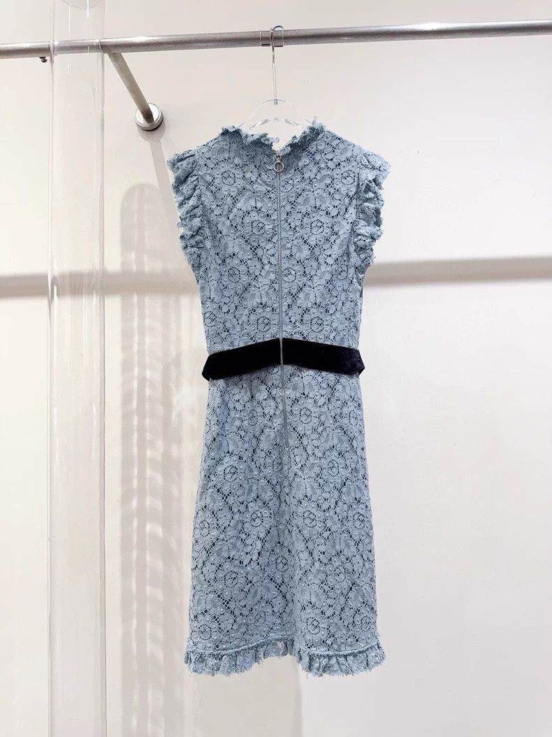 Gucci Gucci Lace Dress with Floral Embroidery-2506 Size M / US 6-8 / IT 42-44 - 3 Thumbnail