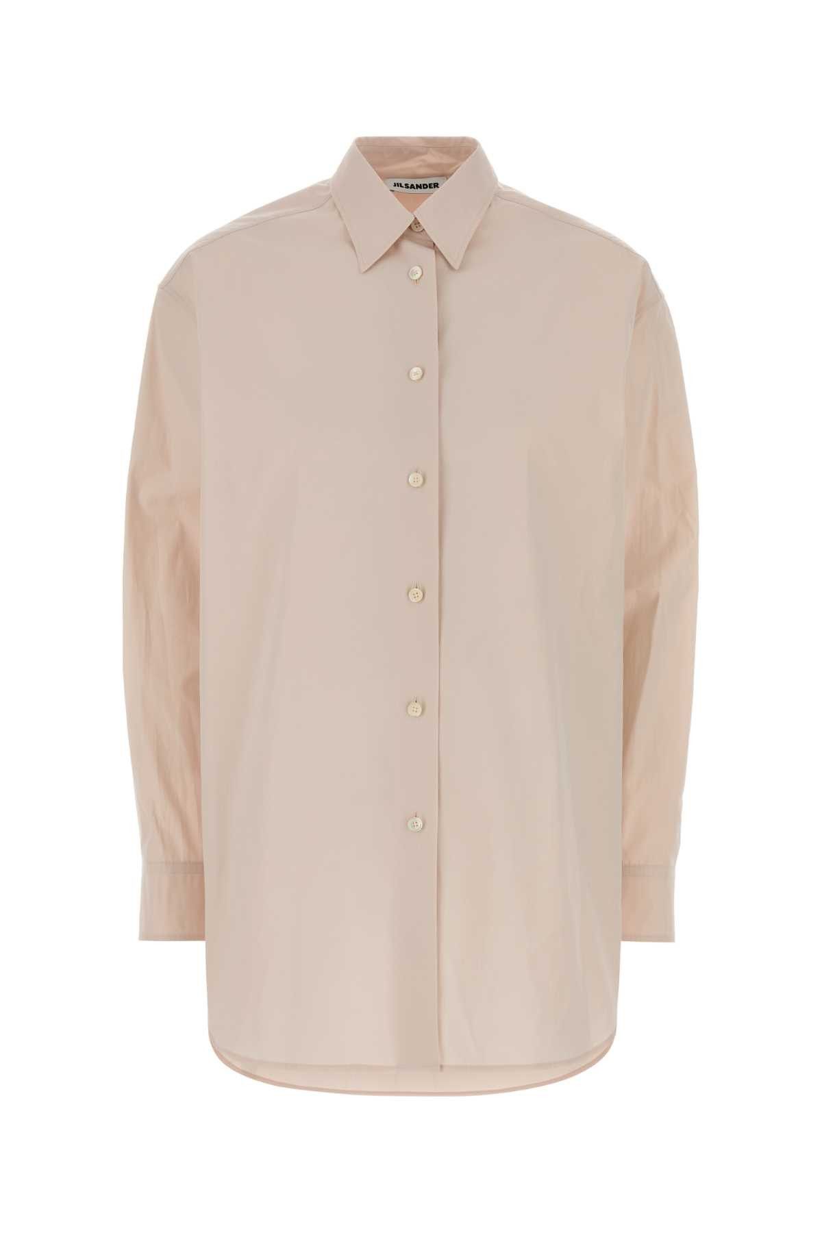 Jil Sander Light Pink Poplin Oversize Shirt Size M / US 6-8 / IT 42-44 - 1 Thumbnail