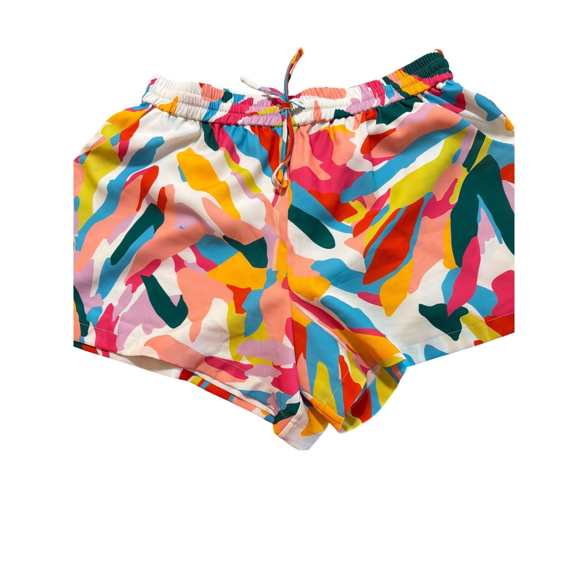 Other Crosby Mollie Burch Two Piece Shorts Set Ruffle Strap Elasti Size 34" / US 12 / IT 48 - 2 Thumbnail