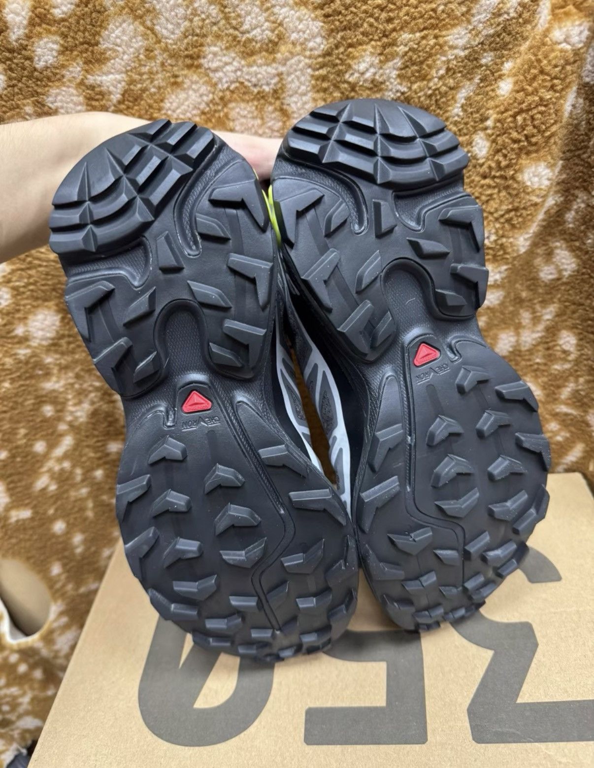Salomon Salomon XT-6 416870, Black & Fluorescent Green K37 Size US 8.5 / IT 38.5 - 3 Thumbnail