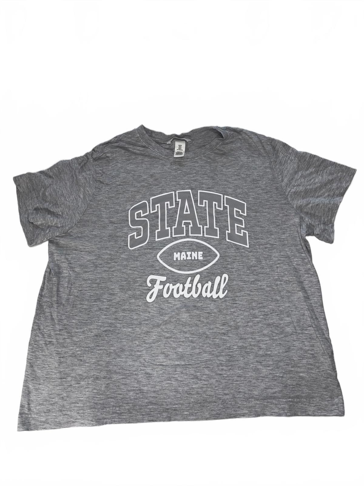Designer Maine State Football Graphic Tee Size M / US 6-8 / IT 42-44 - 1 Thumbnail