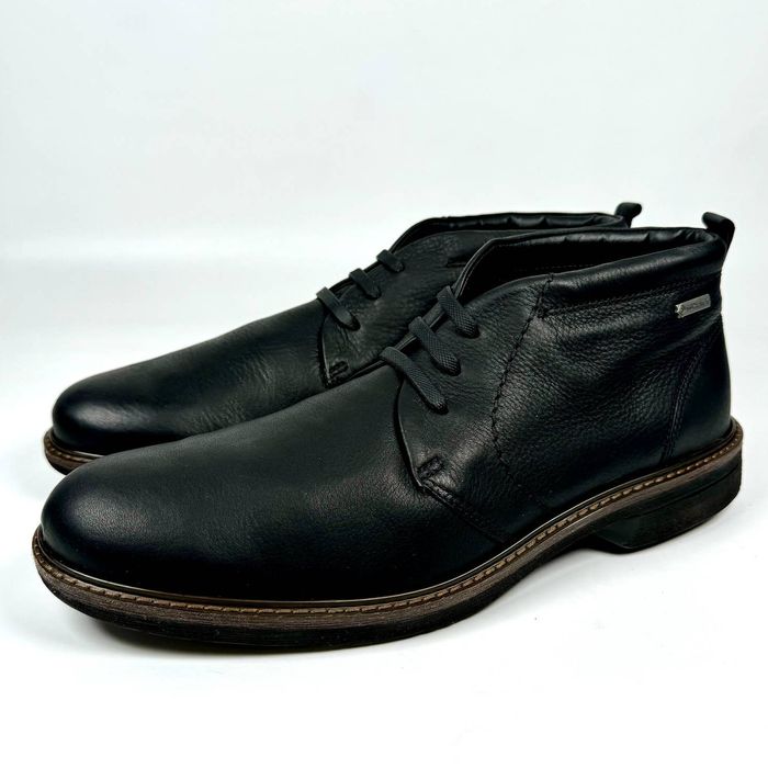 ecco lace up boots