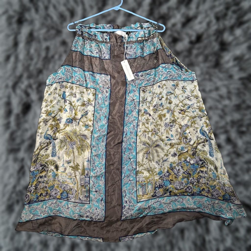 Zimmermann Zimmermann Natura Ruched Mini Dress Iris. Size 1, US 2. | Grailed