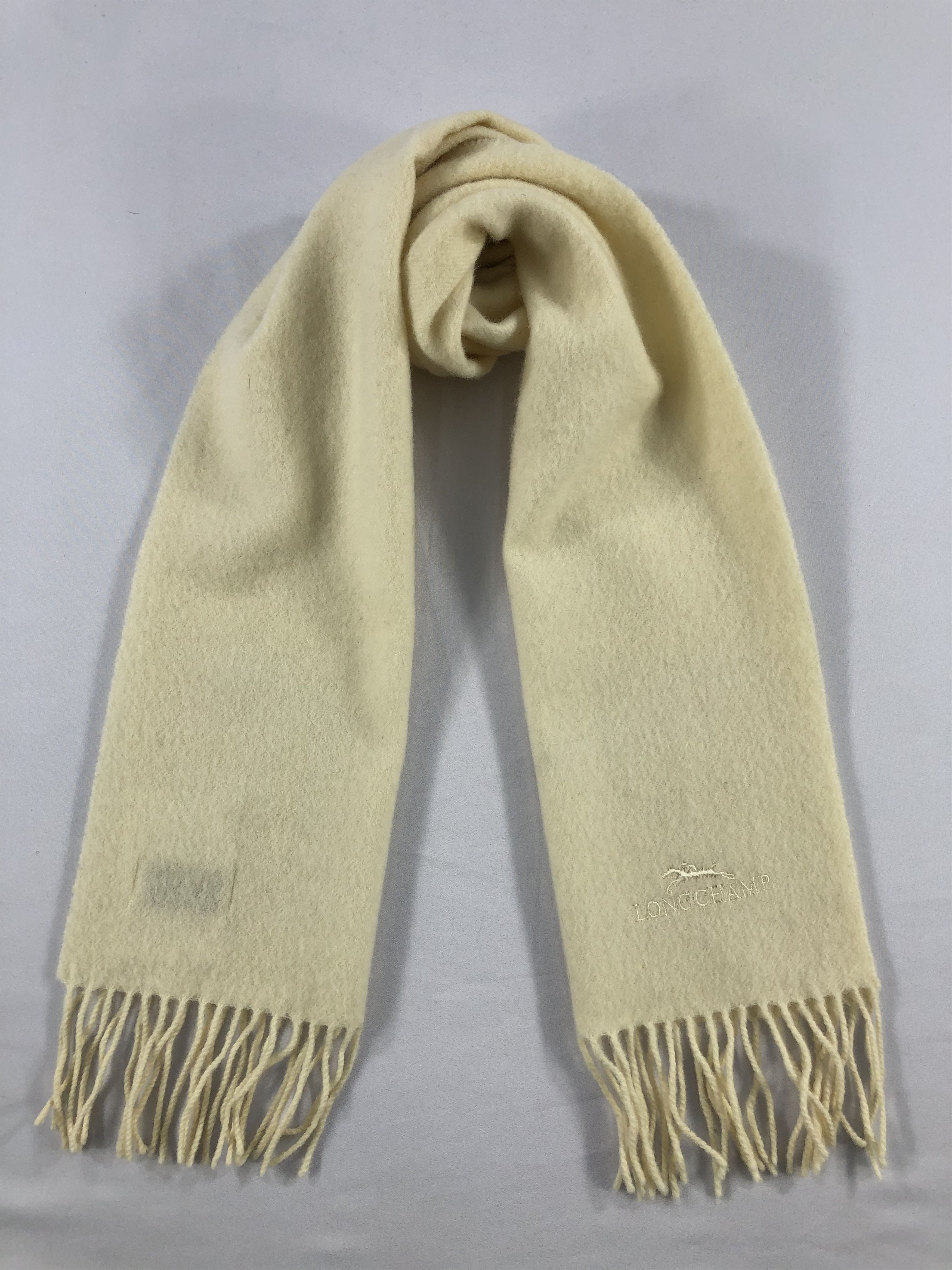 Longchamp Vintage Longchamp Scarf/Muffler/Neckwear MF1775 Size ONE SIZE - 1 Thumbnail