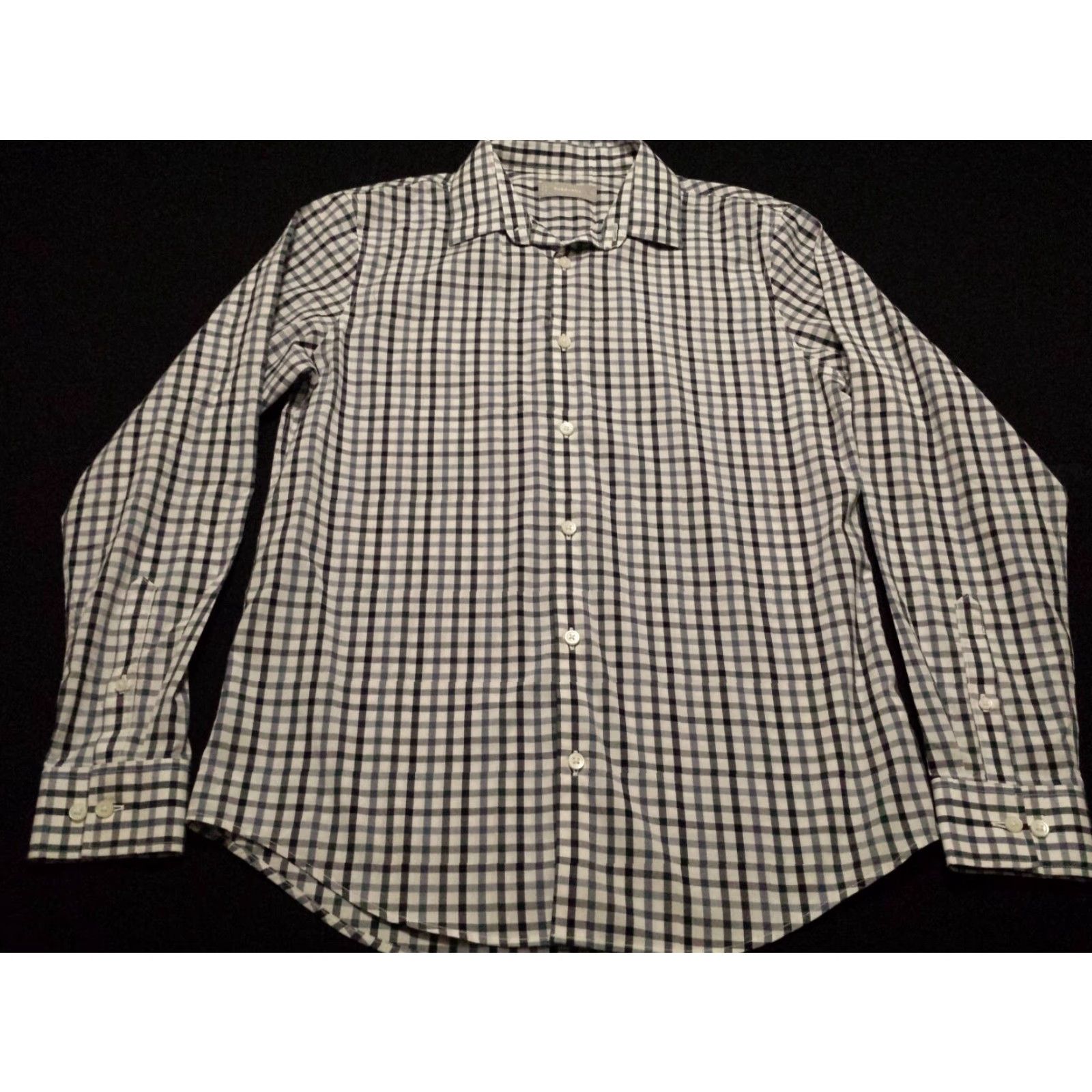 Everlane Everlane Mens Shirt Long Sleeve Button-Down Multicolor Plaid Check Cotton Size US M / EU 48-50 / 2 - 3 Thumbnail