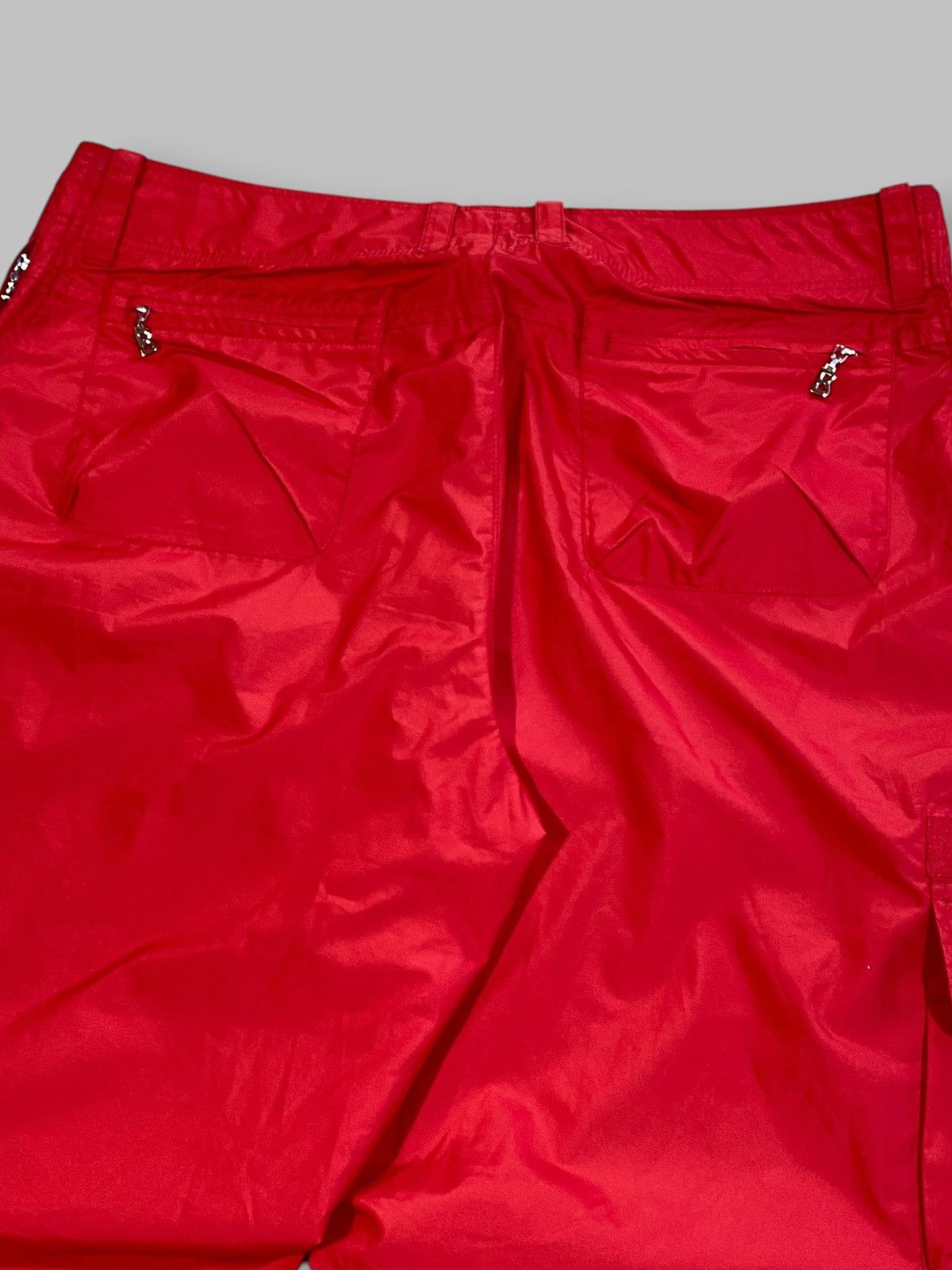 Vintage Vintage Bogner Nylon Red Pants Size 36" / US 14 / IT 50 - 4 Thumbnail