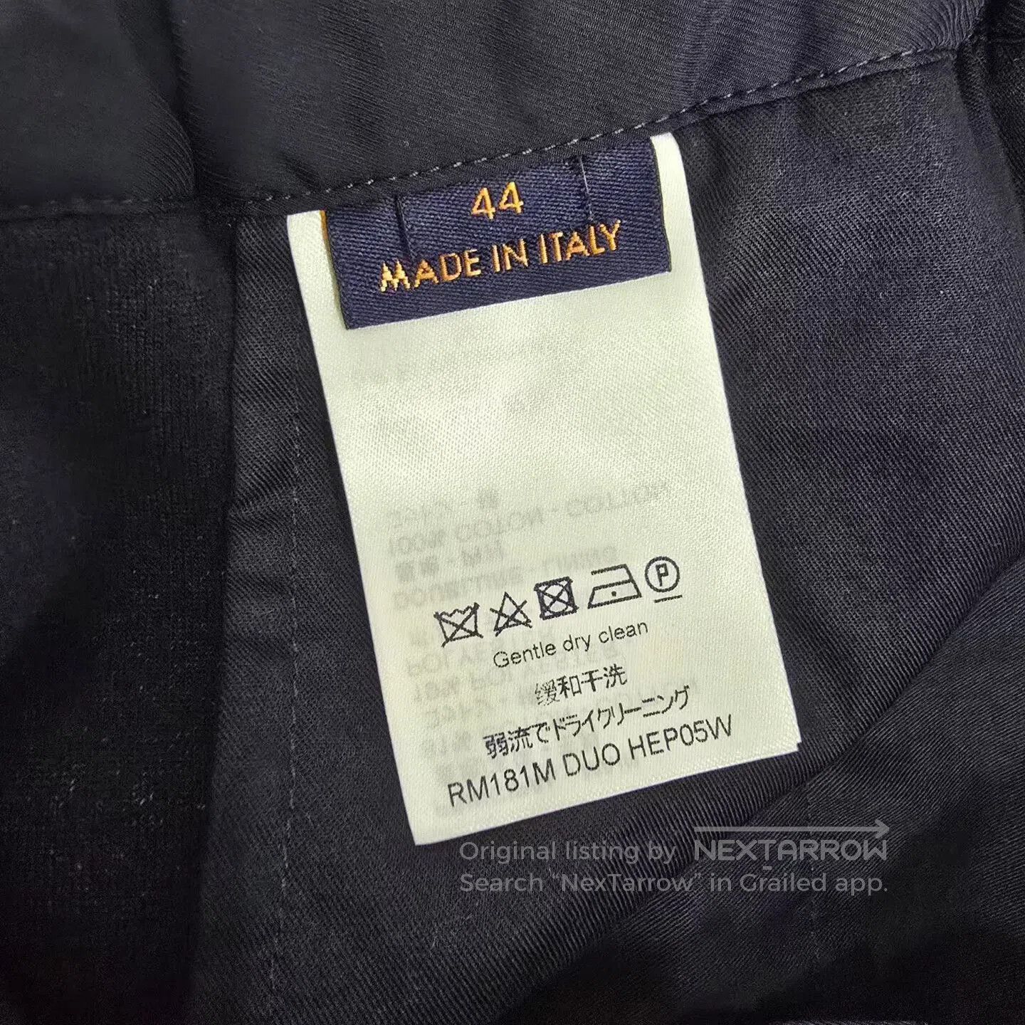 Louis Vuitton louis vuitton deep blue fleece sports pants. Size US 44 / EU 60 - 6 Thumbnail