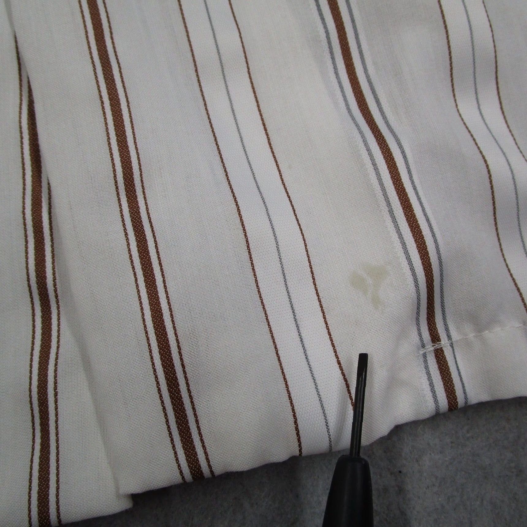 Vintage VINTAGE Mr. California Shirt Short Sleeve Button-Front White Small 70s Striped Casual Mens Size US S / EU 44-46 / 1 - 5 Thumbnail