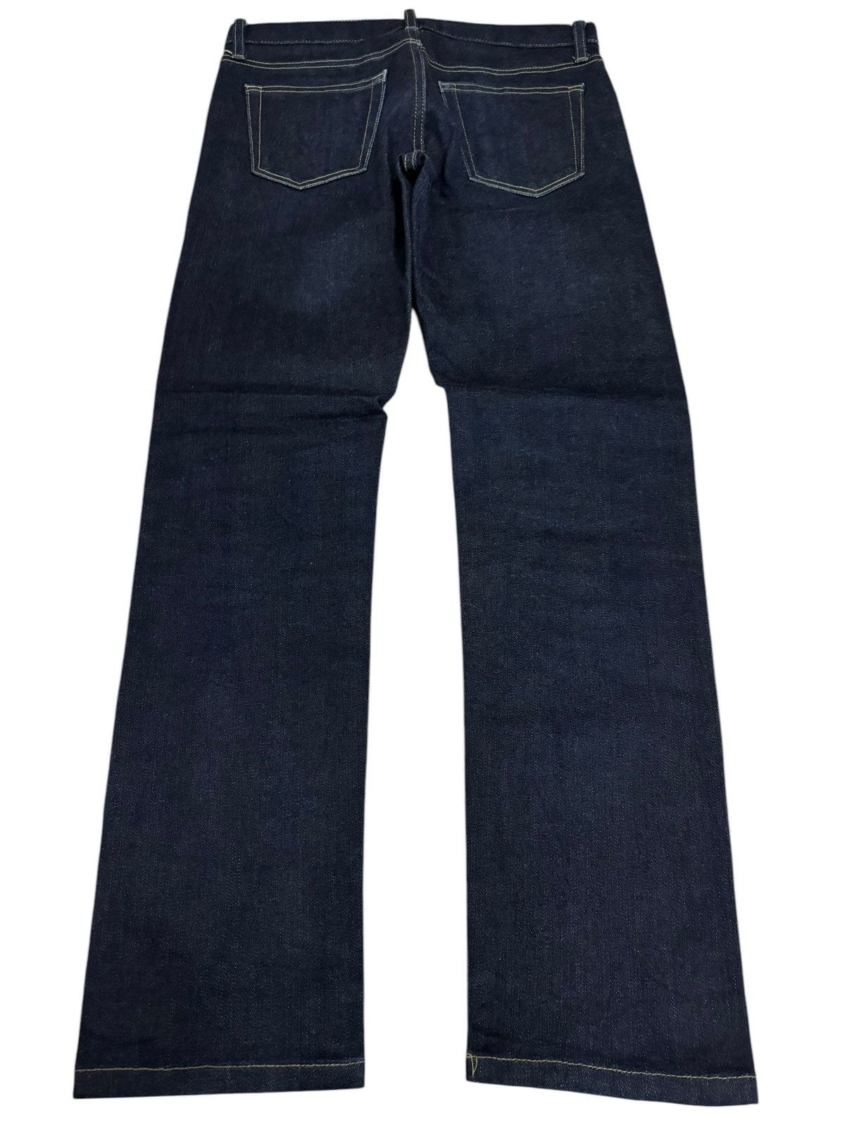 Jun Takahashi × Kaihara Denim × Self Edge Vintage Kaihara Uniqlo Selvedge Blue Indigo Washed Jeans Size US 30 / EU 46 - 3 Thumbnail