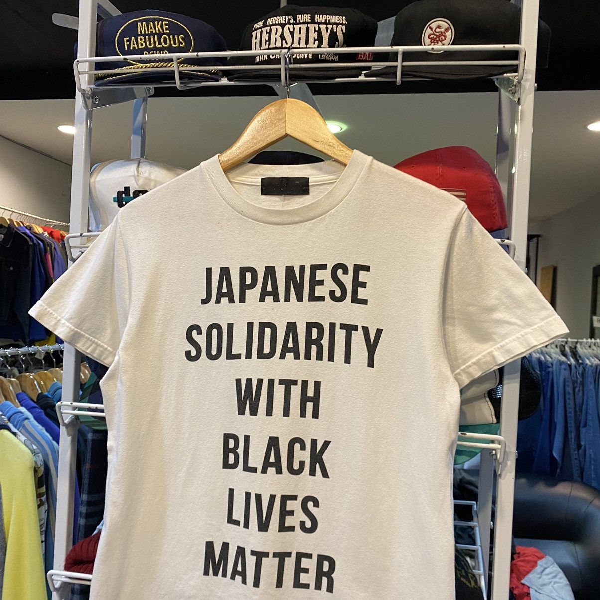 Human Made HUMAN MADE Japanese Solidarity With Black Lives Matter Tee Size US S / EU 44-46 / 1 - 3 Thumbnail