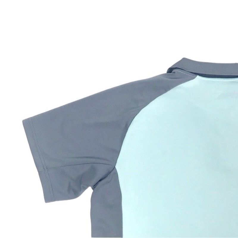 Columbia Columbia Aqua & Gray Blasting Cool II Polo Shirt XL Size US XL / EU 56 / 4 - 5 Thumbnail