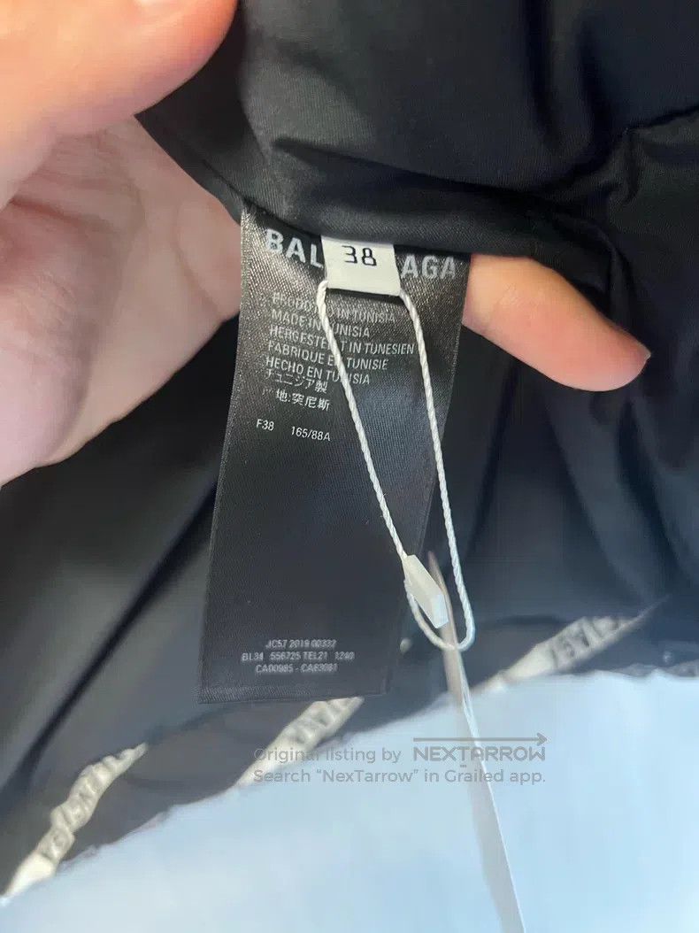 Balenciaga Balenciaga Full-body bullet screen full-print down jacket Size XS / US 0-2 / IT 36-38 - 4 Thumbnail