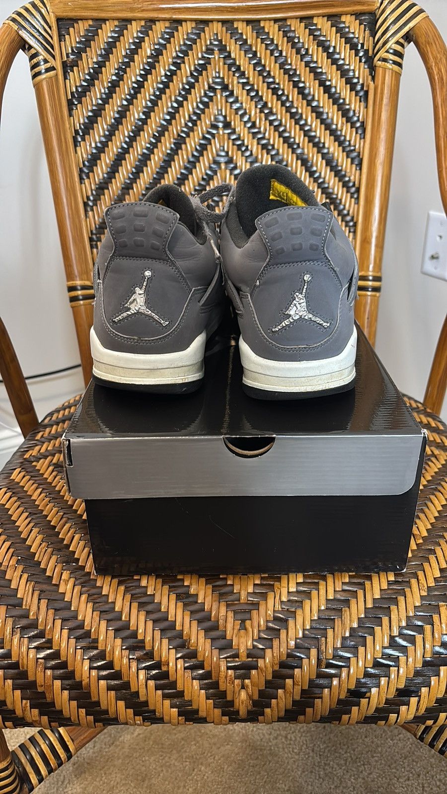 Jordan Brand × Nike × Vintage Jordan 4 Retro Cool Grey 2004 308497-001 Size US 10 / EU 43 - 4 Thumbnail